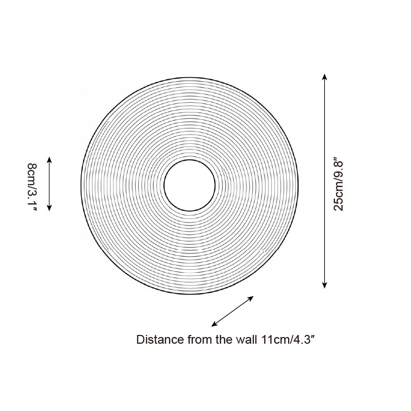 Verena Coil Wall Lamp