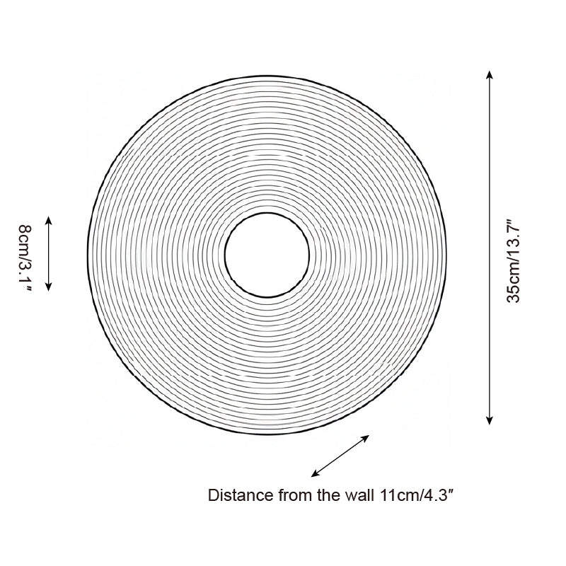 Verena Coil Wall Lamp