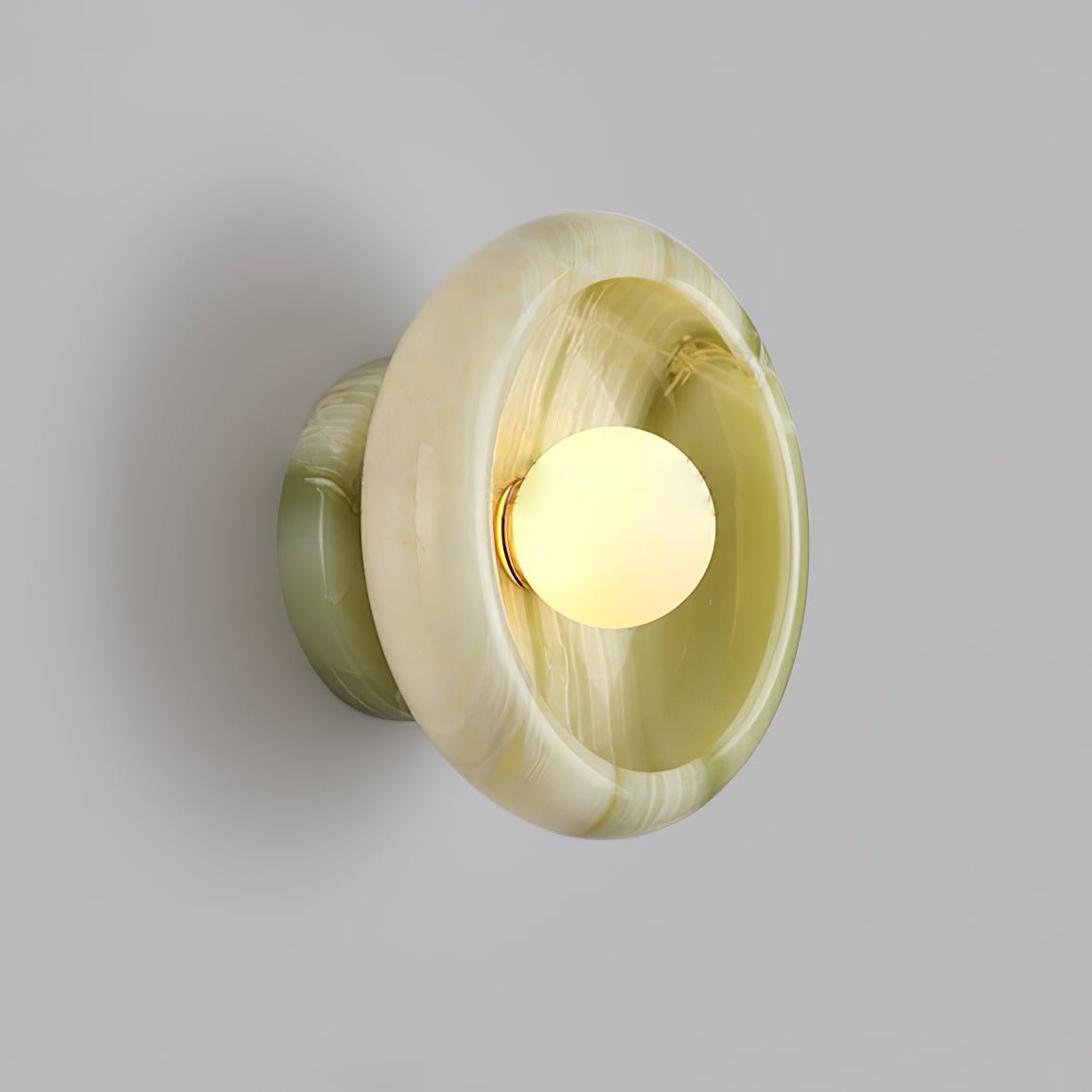 Molt Nordic Art Jade Marble Sconce Wall lamp-Neutral Decor