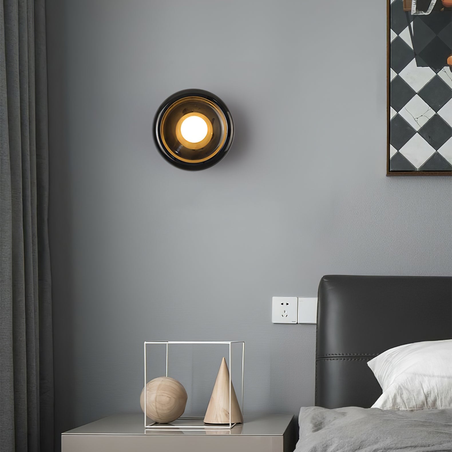 Molt Nordic Art Jade Marble Sconce Wall lamp-Neutral Decor