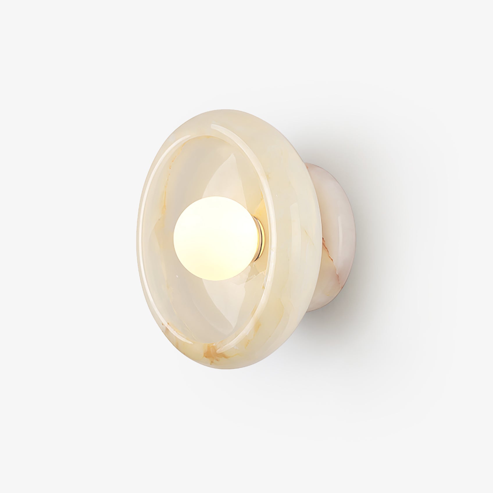 Molt Nordic Art Jade Marble Sconce Wall lamp-Neutral Decor