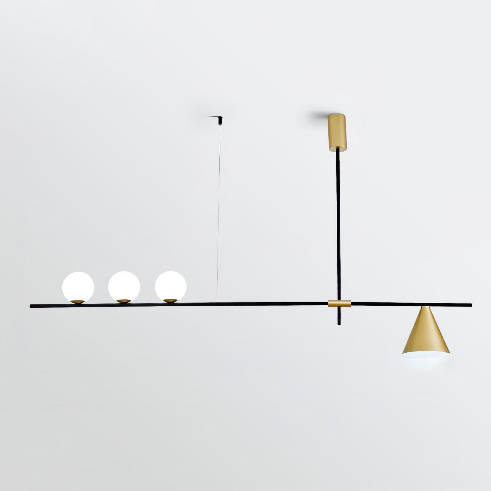 Tahls Contemporary Suspension Light-Neutral Decor