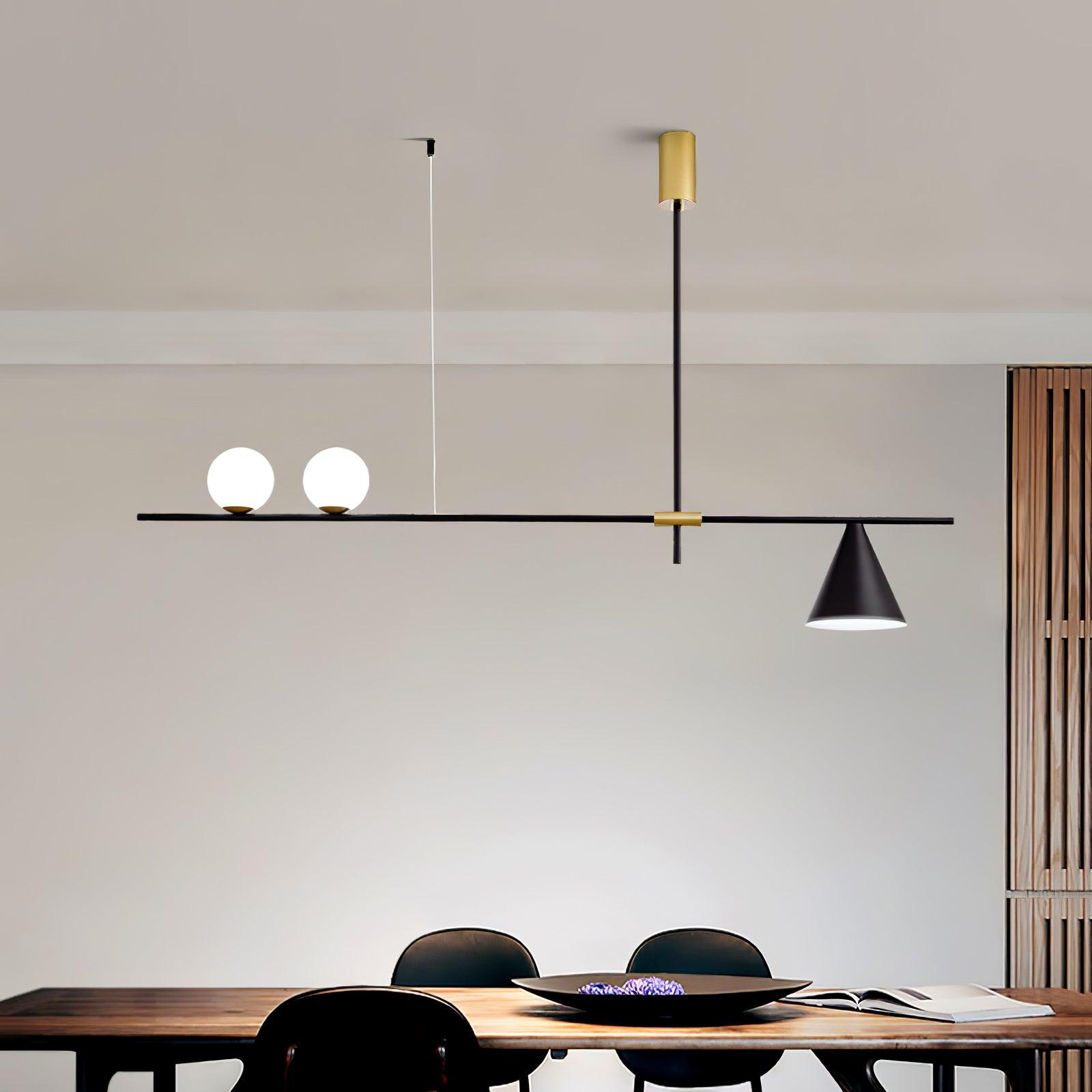 Tahls Contemporary Suspension Light-Neutral Decor