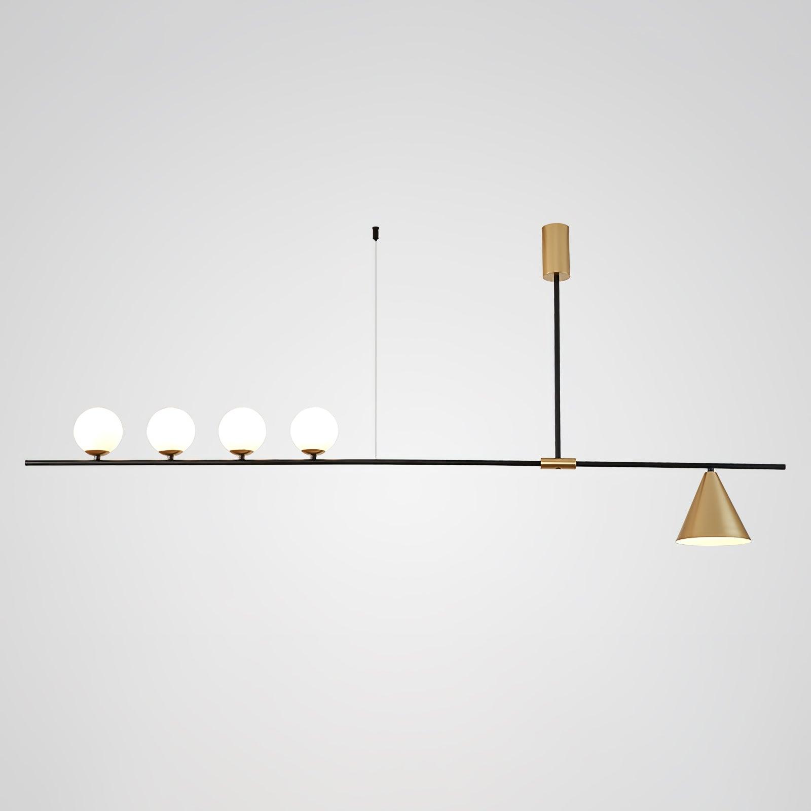 Tahls Contemporary Suspension Light-Neutral Decor