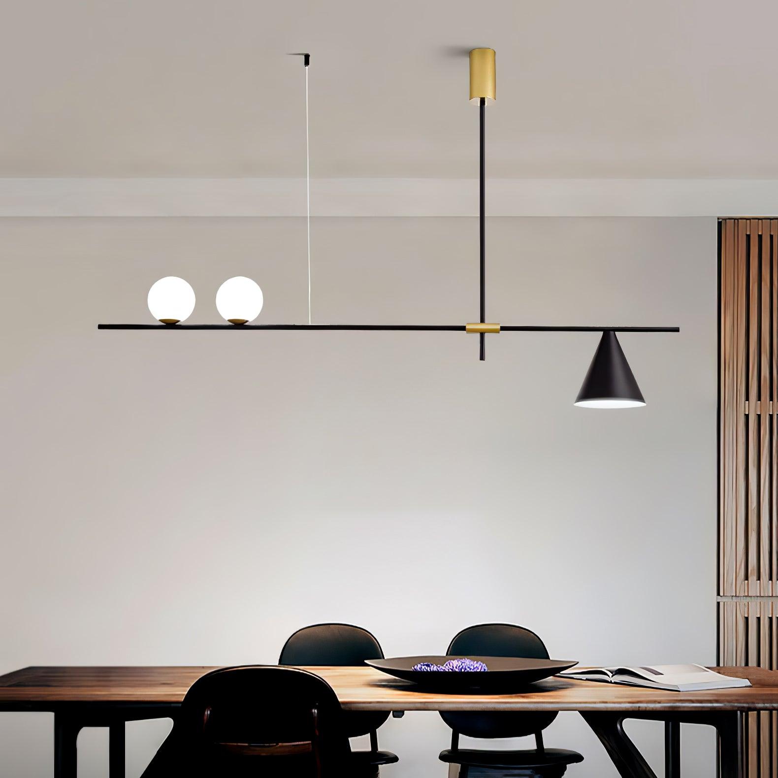Tahls Contemporary Suspension Light-Neutral Decor