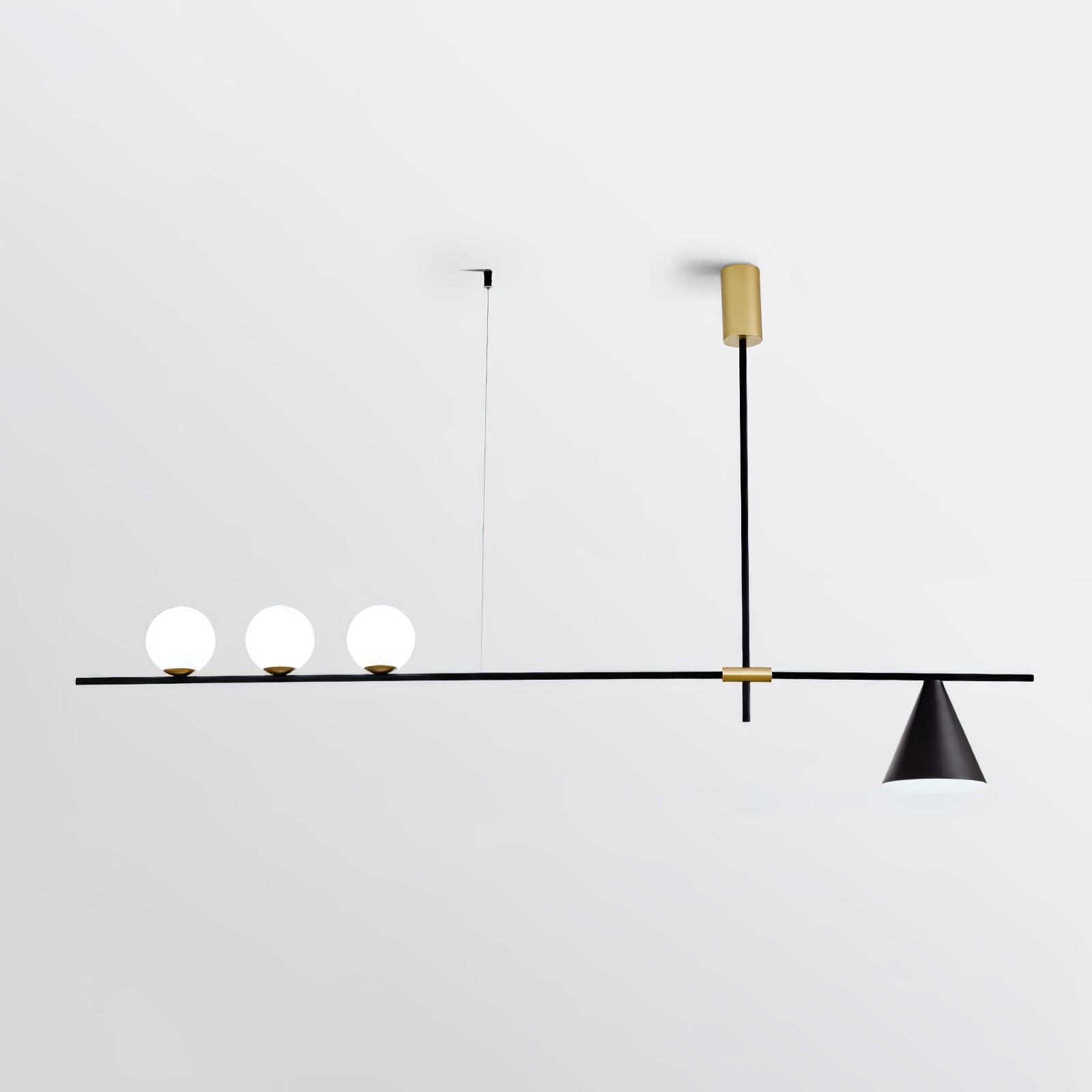 Tahls Contemporary Suspension Light-Neutral Decor