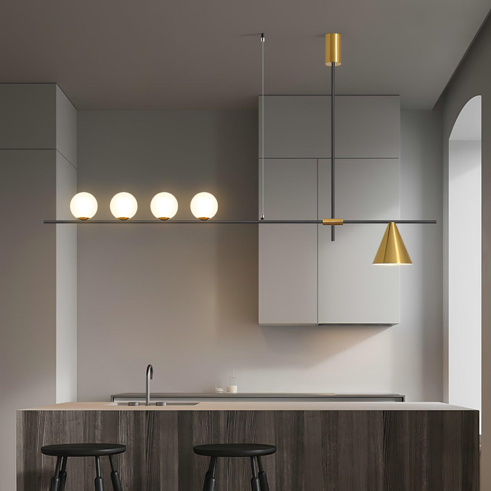 Tahls Contemporary Suspension Light-Neutral Decor