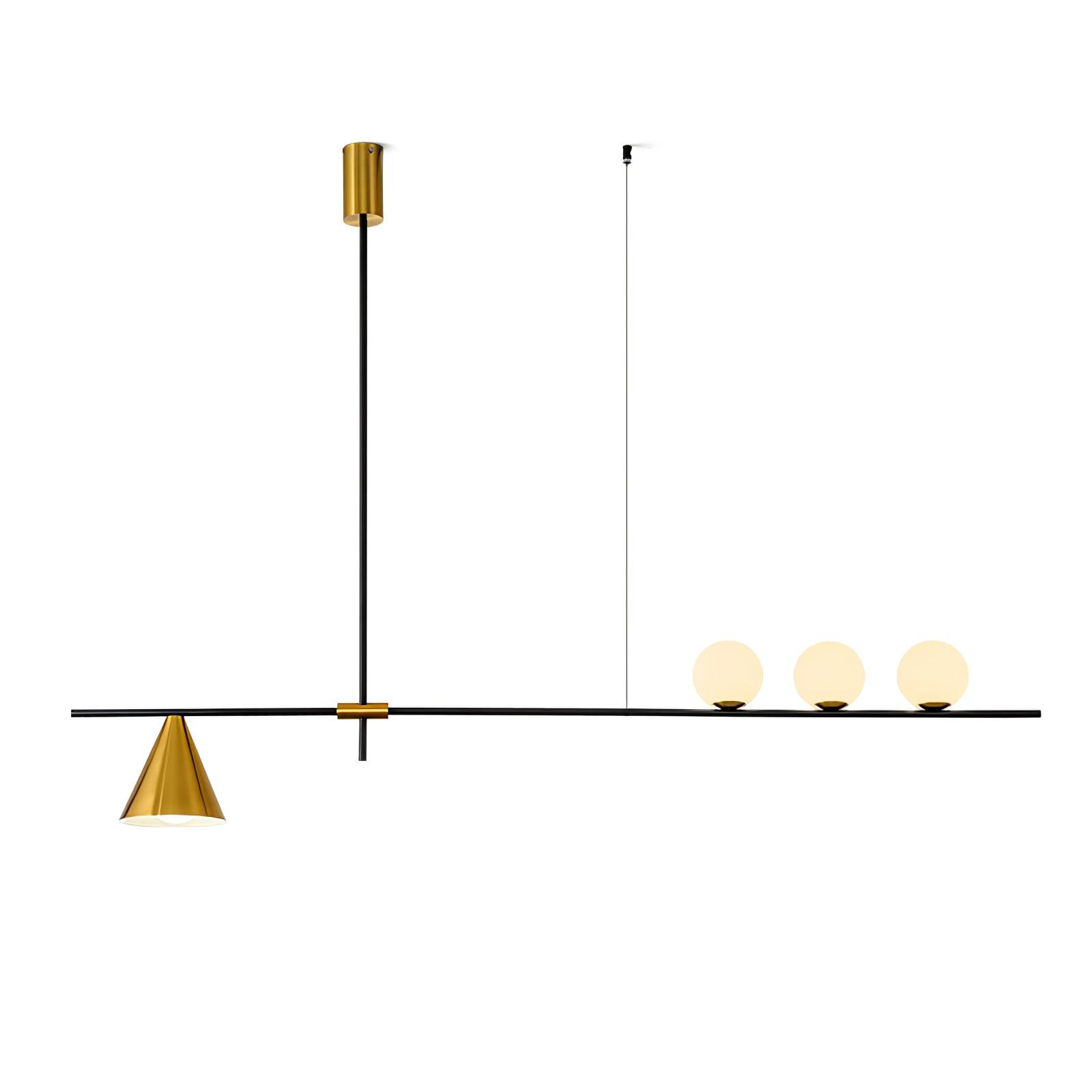 Tahls Contemporary Suspension Light-Neutral Decor