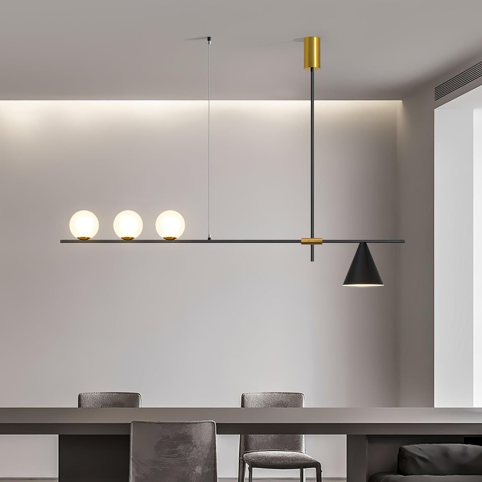 Tahls Contemporary Suspension Light-Neutral Decor