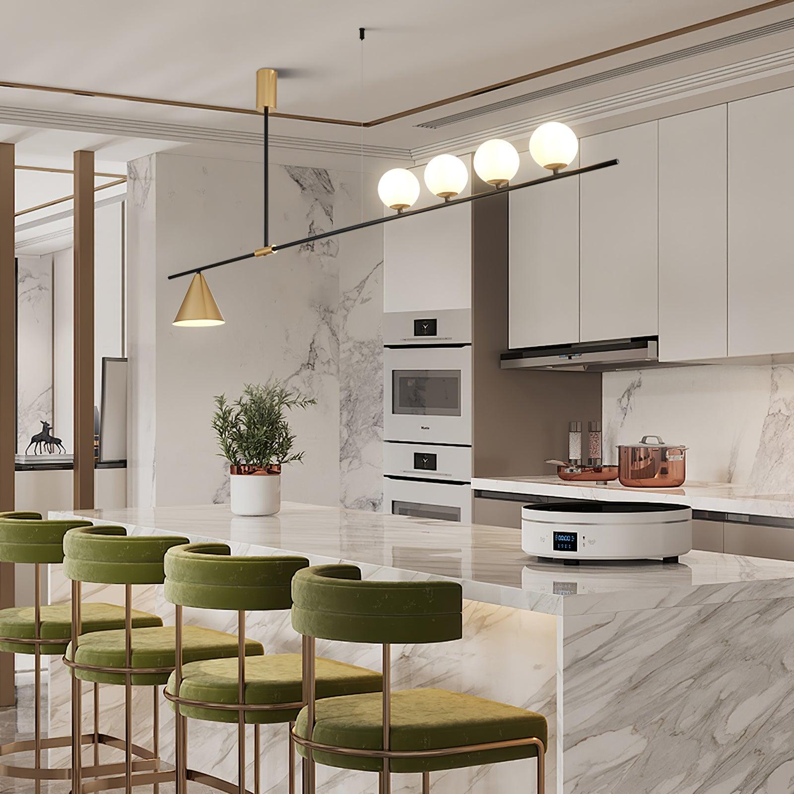 Tahls Contemporary Suspension Light-Neutral Decor