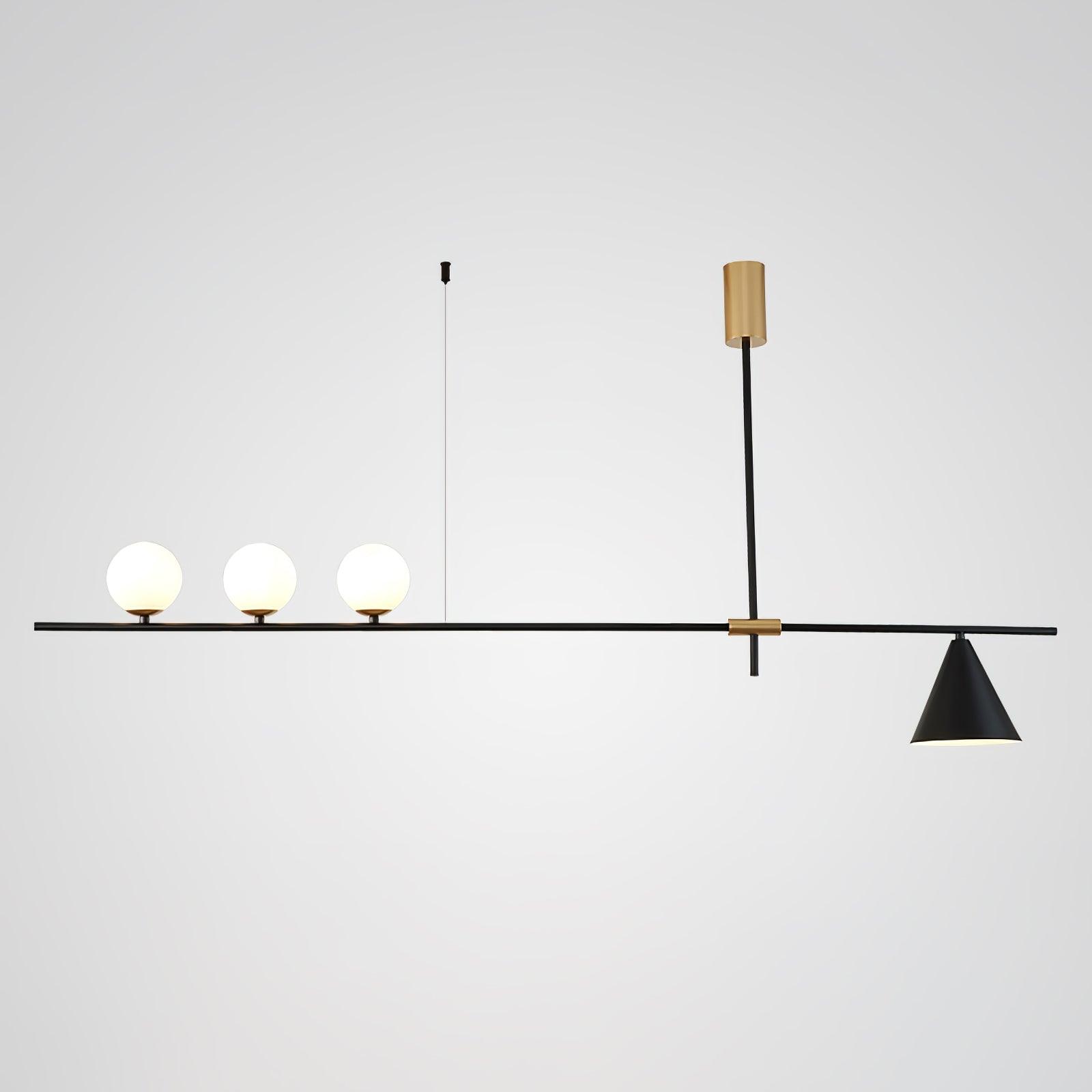 Tahls Contemporary Suspension Light-Neutral Decor