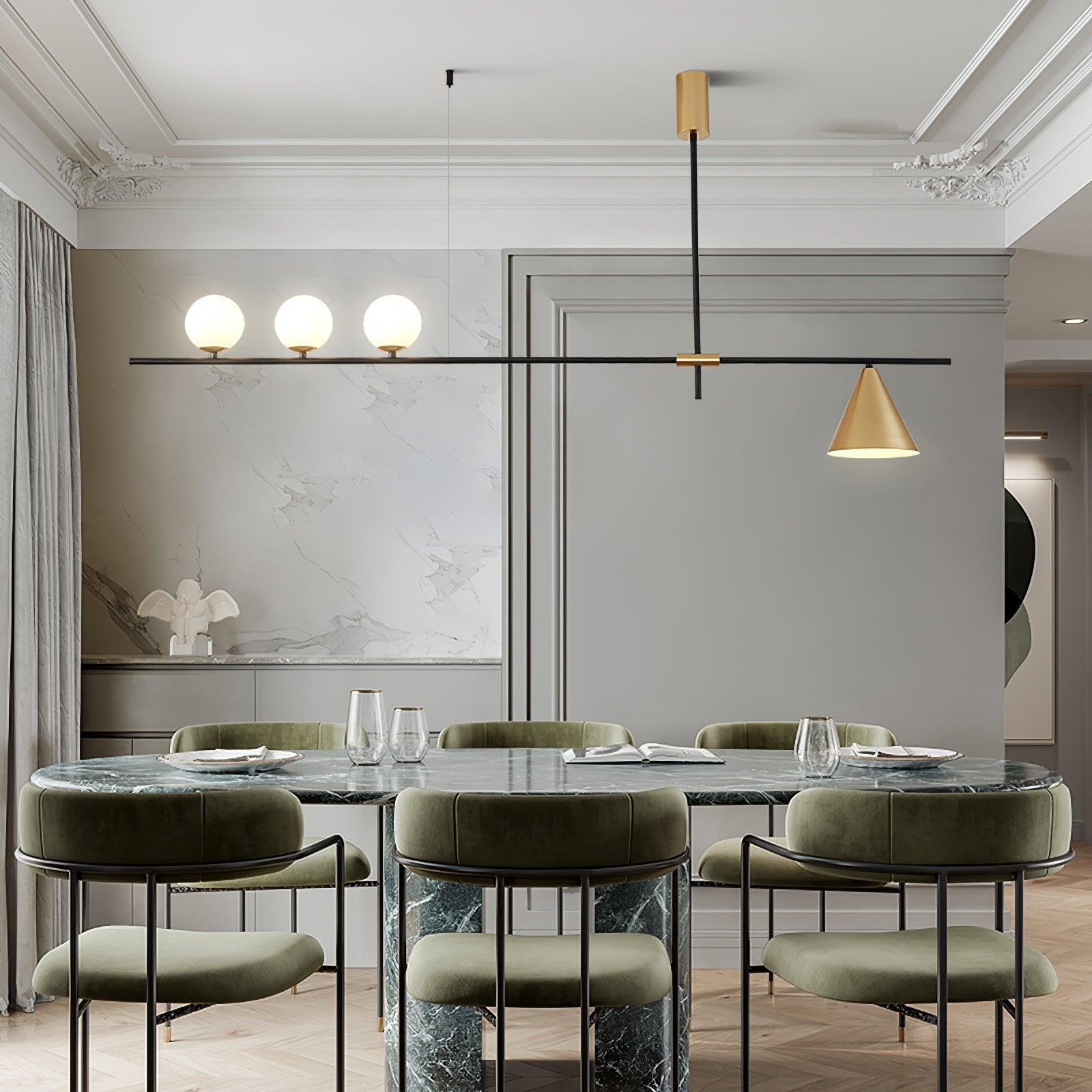 Tahls Contemporary Suspension Light-Neutral Decor