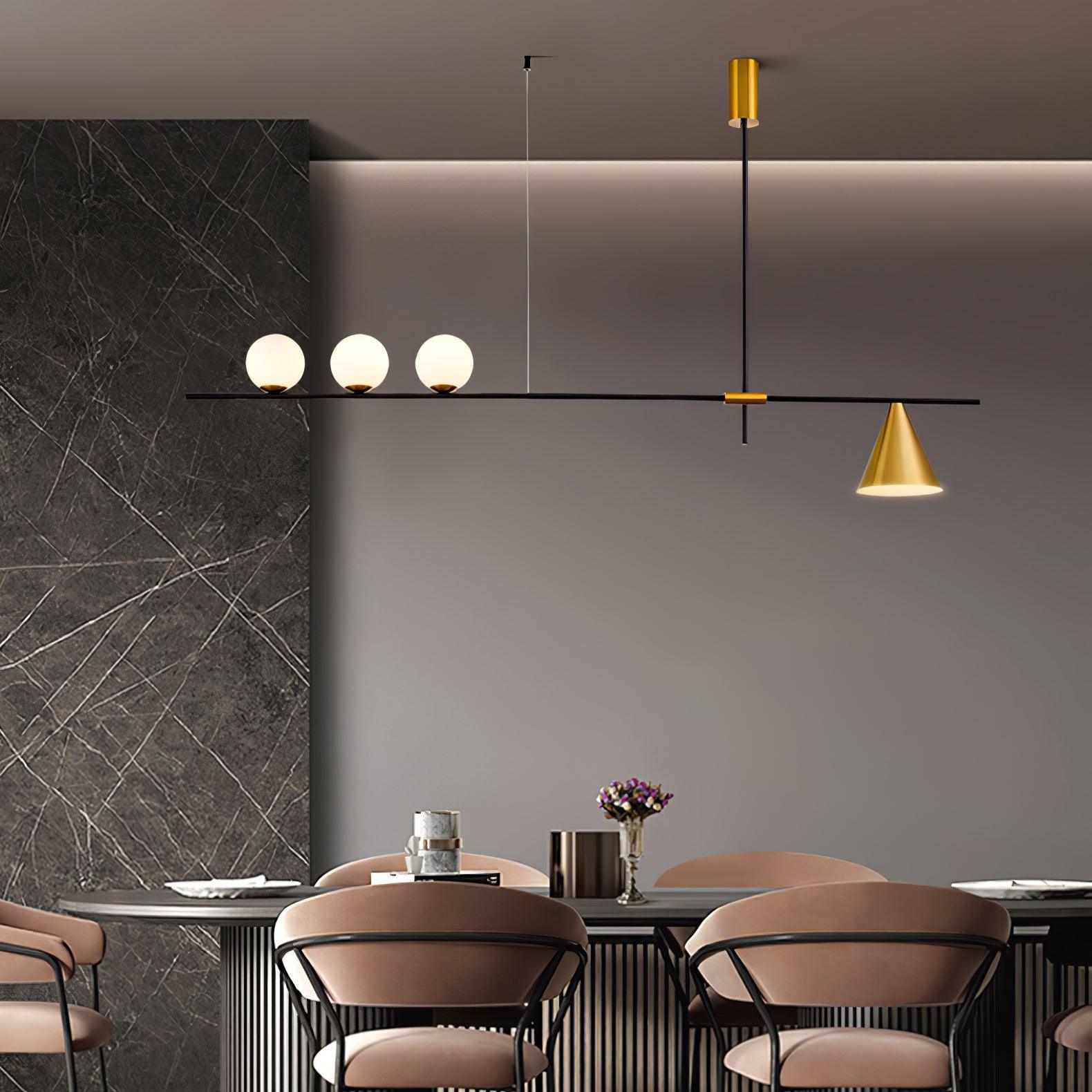 Tahls Contemporary Suspension Light-Neutral Decor