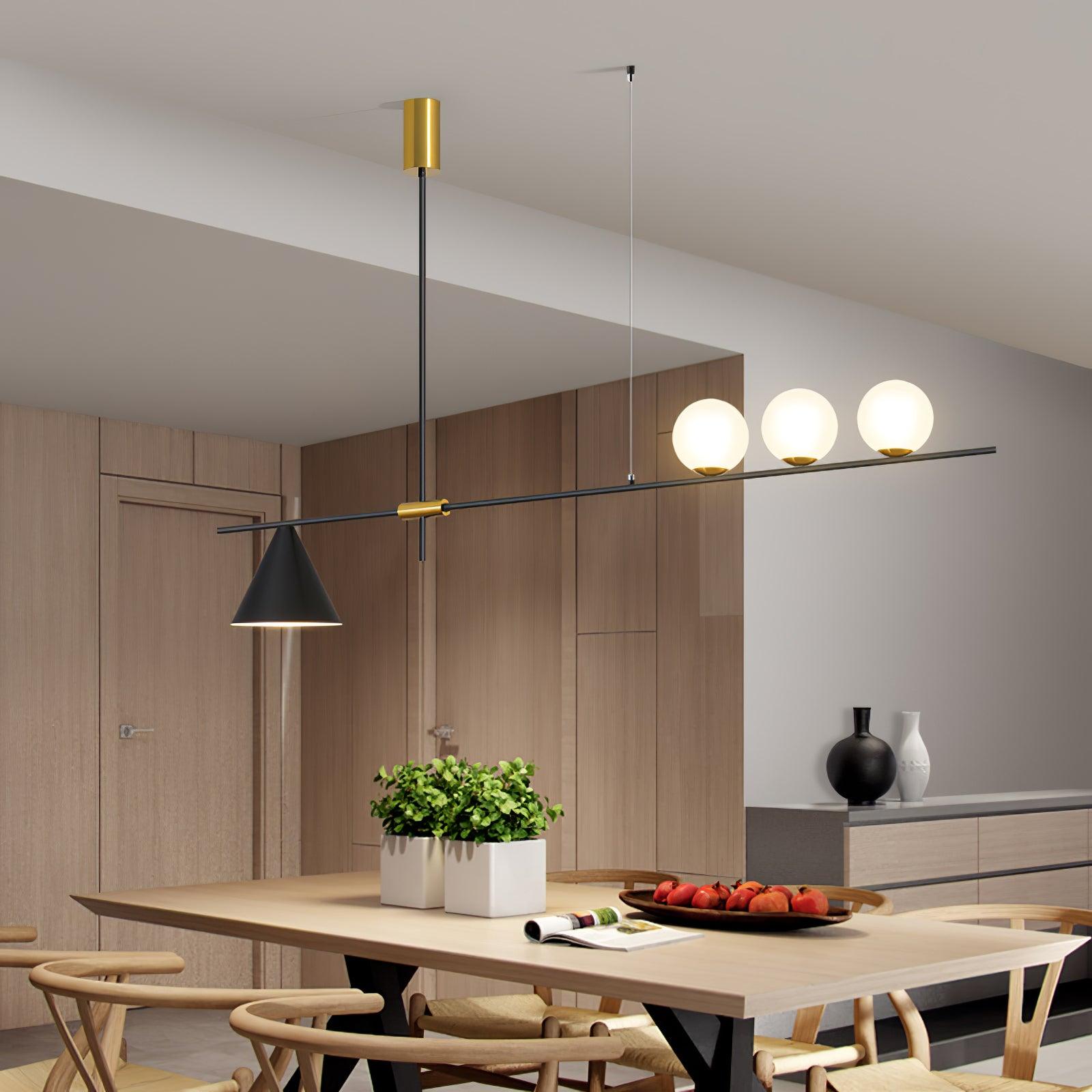 Tahls Contemporary Suspension Light-Neutral Decor