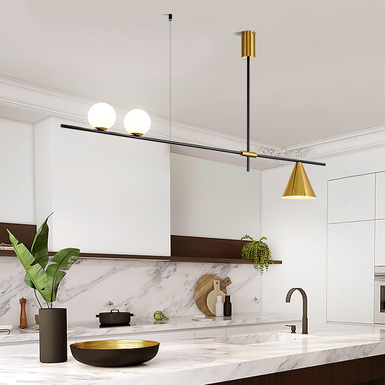 Tahls Contemporary Suspension Light-Neutral Decor