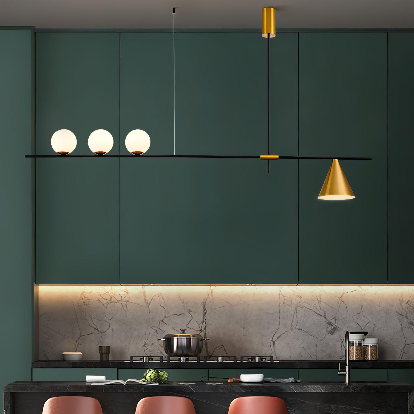 Tahls Contemporary Suspension Light-Neutral Decor