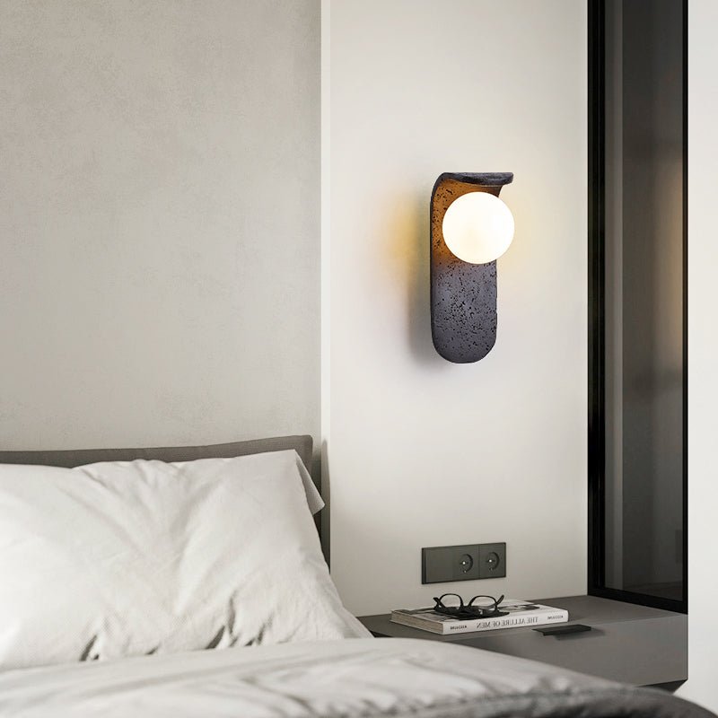 Eclipse Orb Sconce-Neutral Decor
