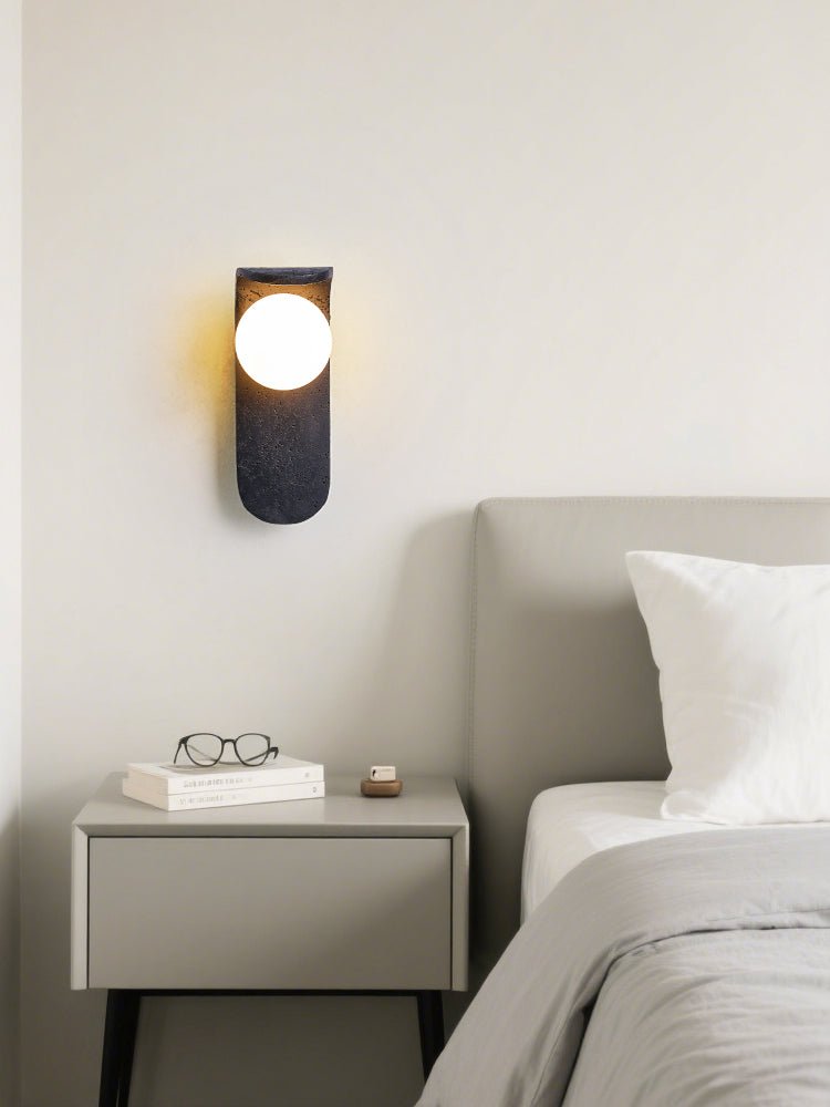 Eclipse Orb Sconce-Neutral Decor
