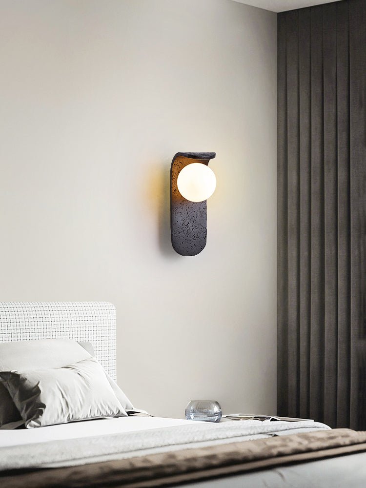 Eclipse Orb Sconce-Neutral Decor