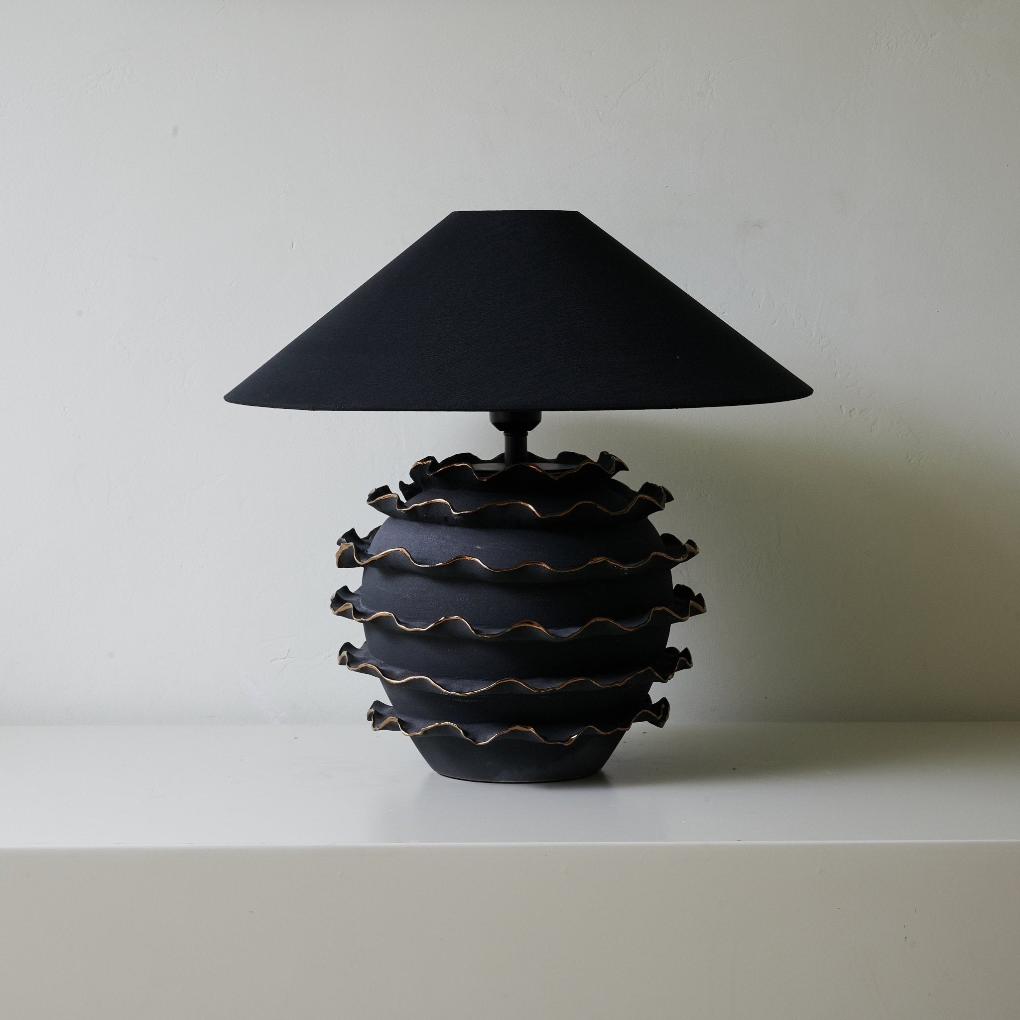 Chris Modern Ceramics Table Lamp-Neutral Decor