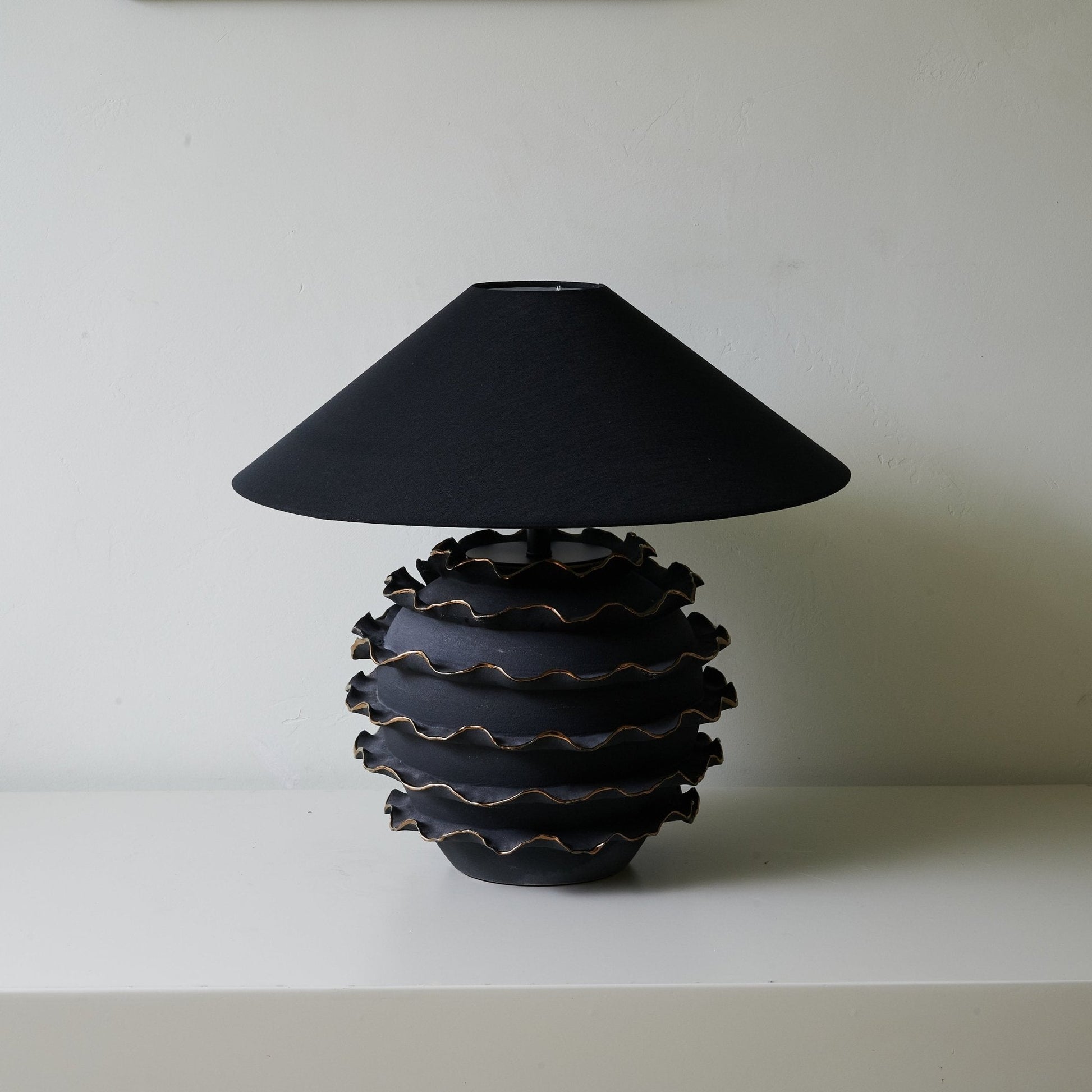 Chris Modern Ceramics Table Lamp-Neutral Decor