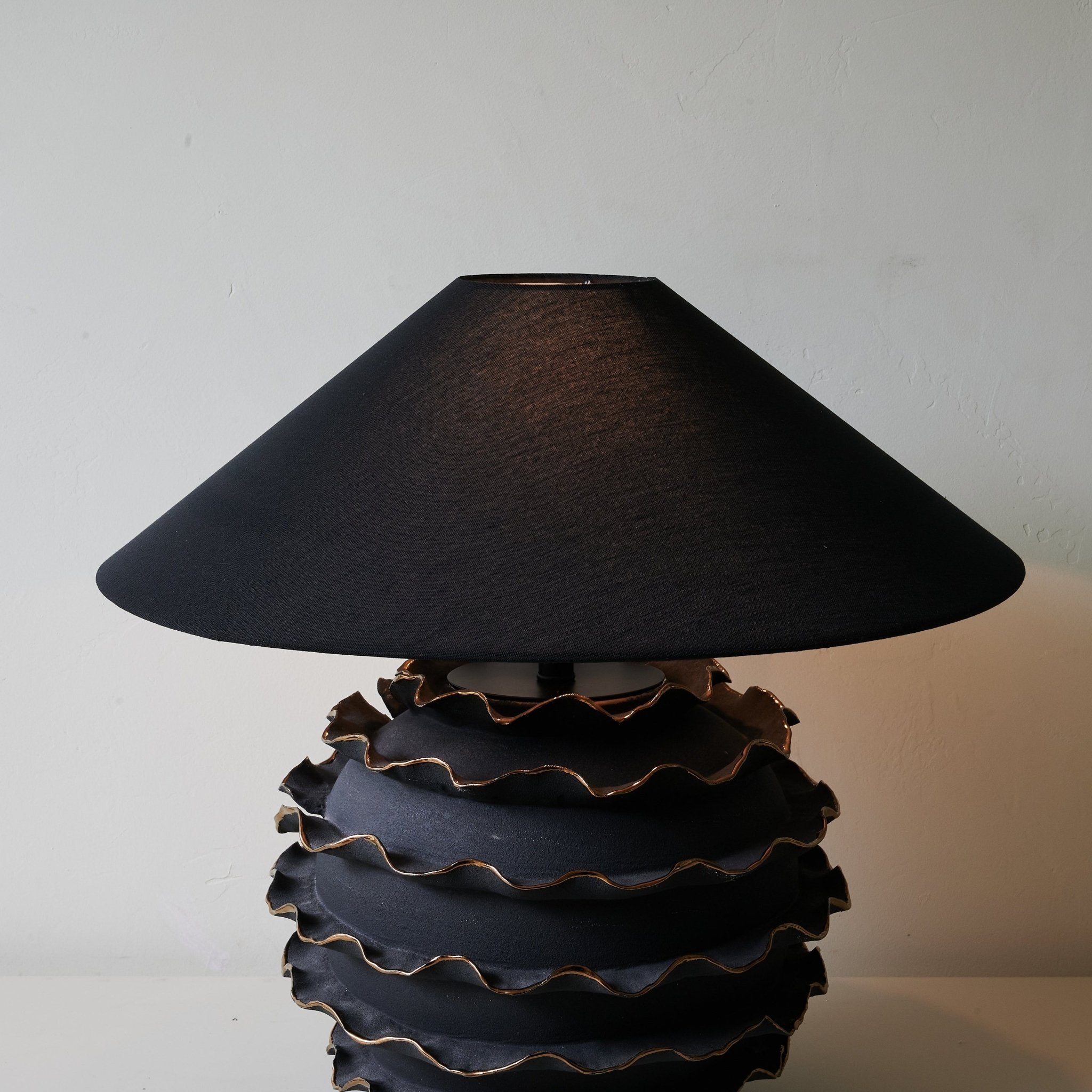 Chris Modern Ceramics Table Lamp-Neutral Decor