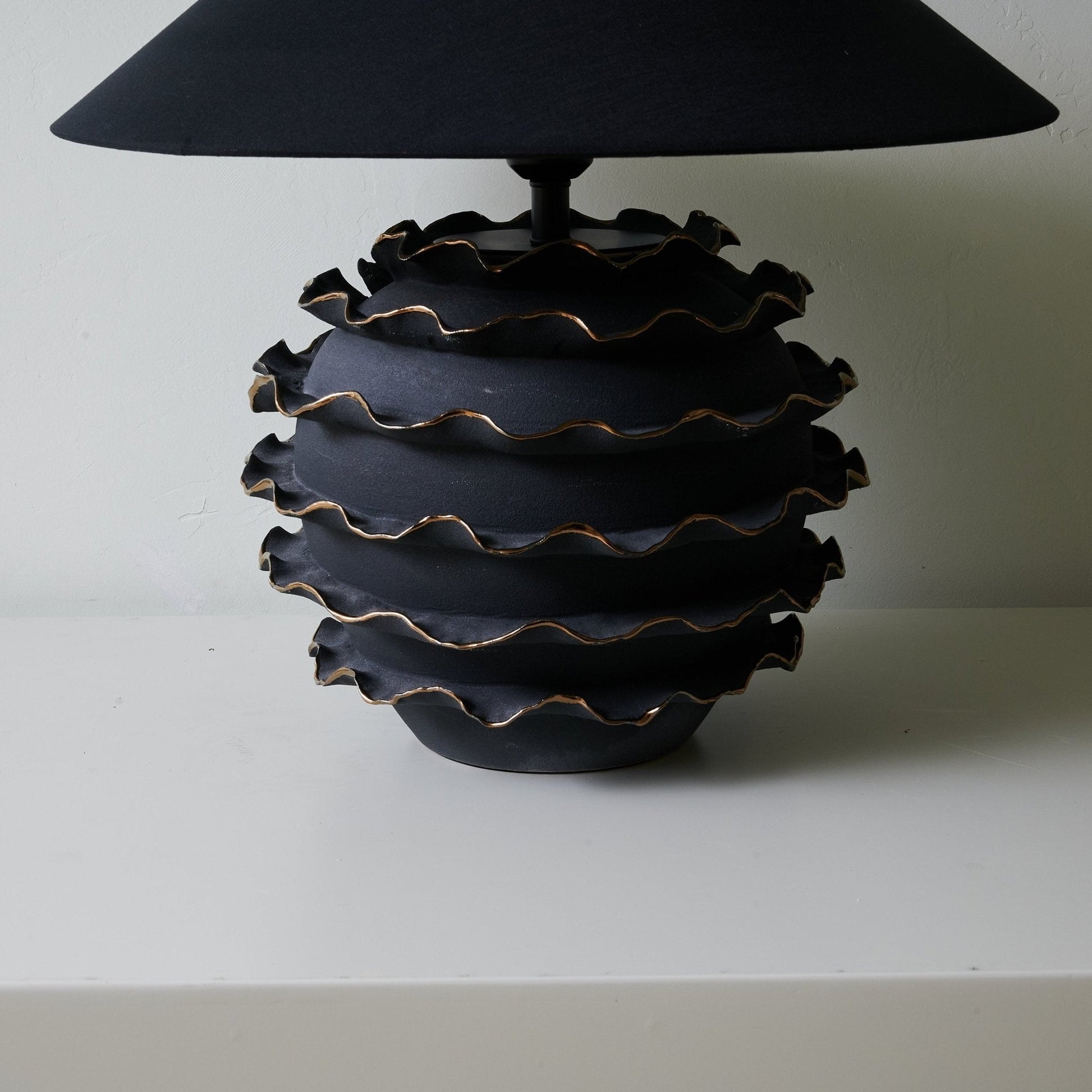 Chris Modern Ceramics Table Lamp-Neutral Decor