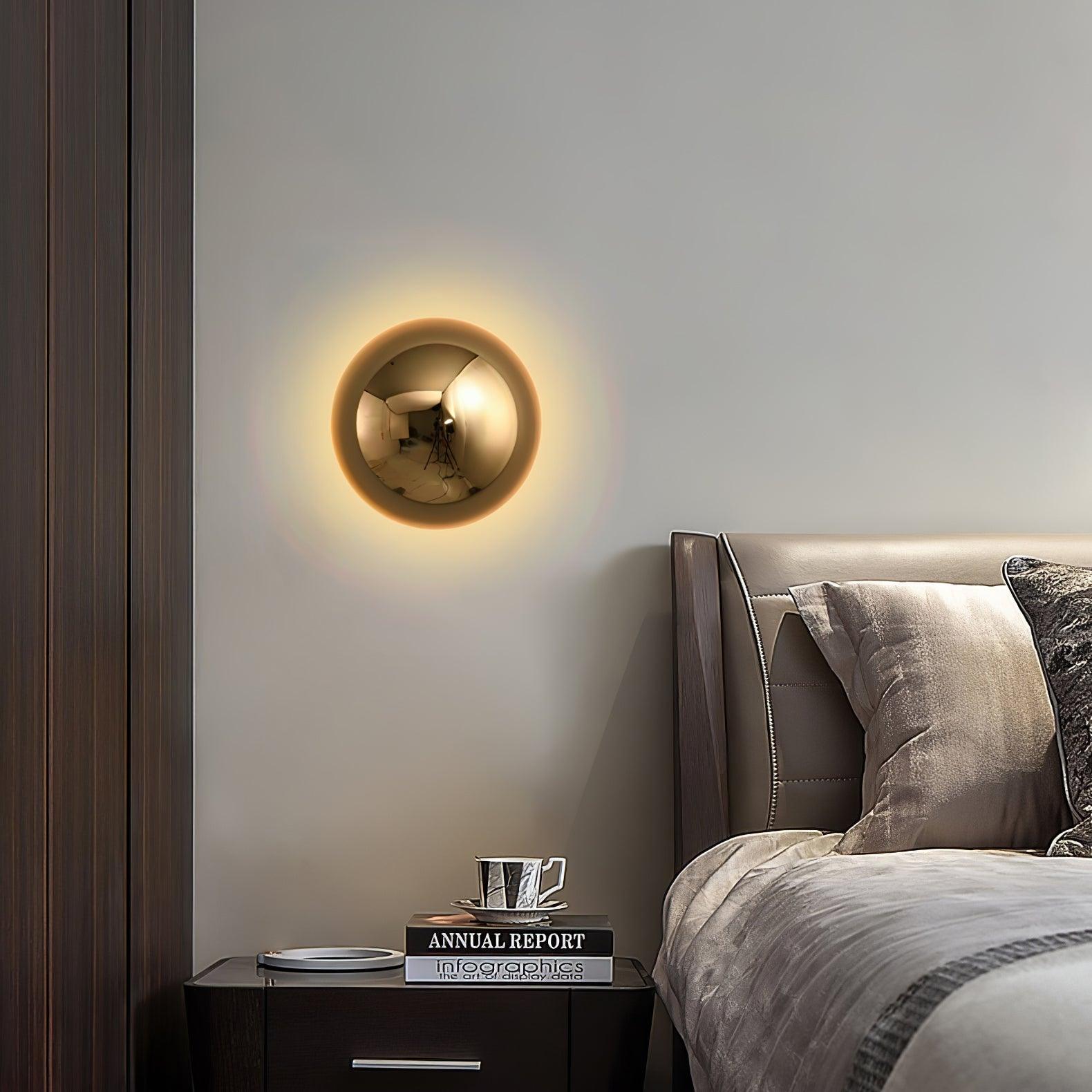 Virixy Modern Minimalist Sphere Sconce Wall Lamp-Neutral Decor