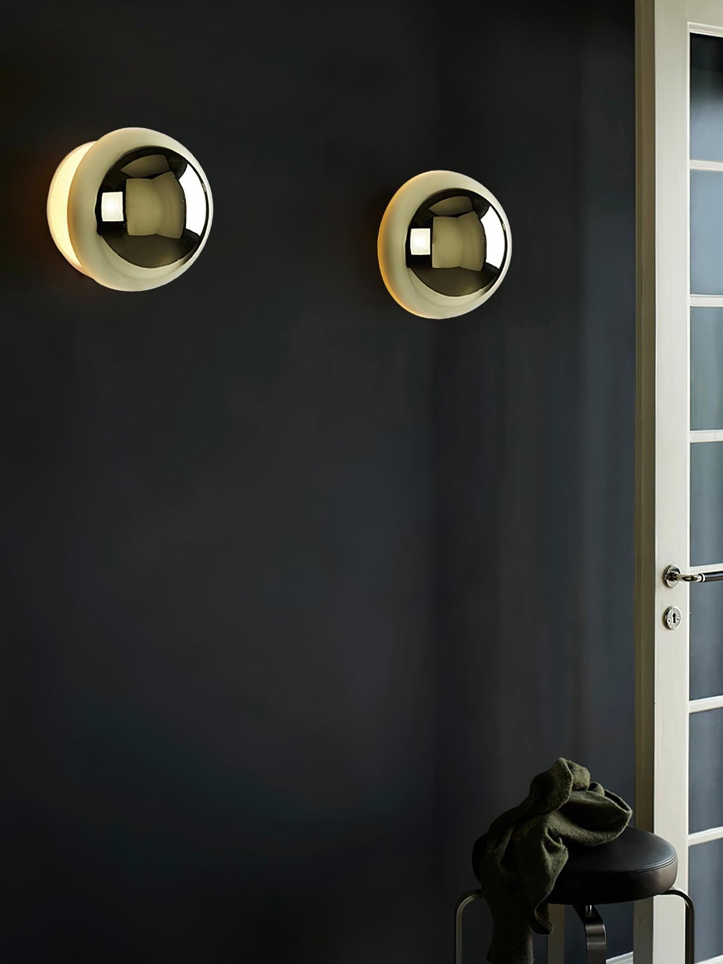 Virixy Modern Minimalist Sphere Sconce Wall Lamp-Neutral Decor
