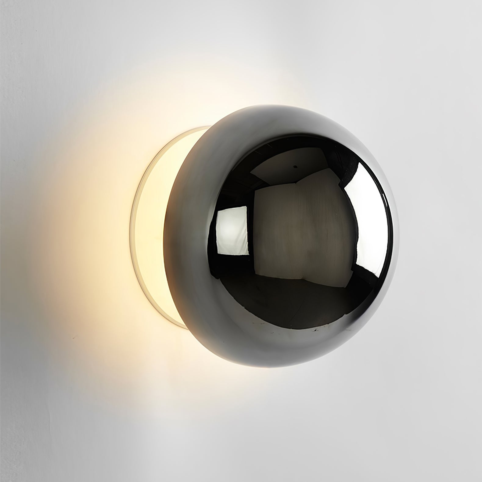 Virixy Modern Minimalist Sphere Sconce Wall Lamp-Neutral Decor
