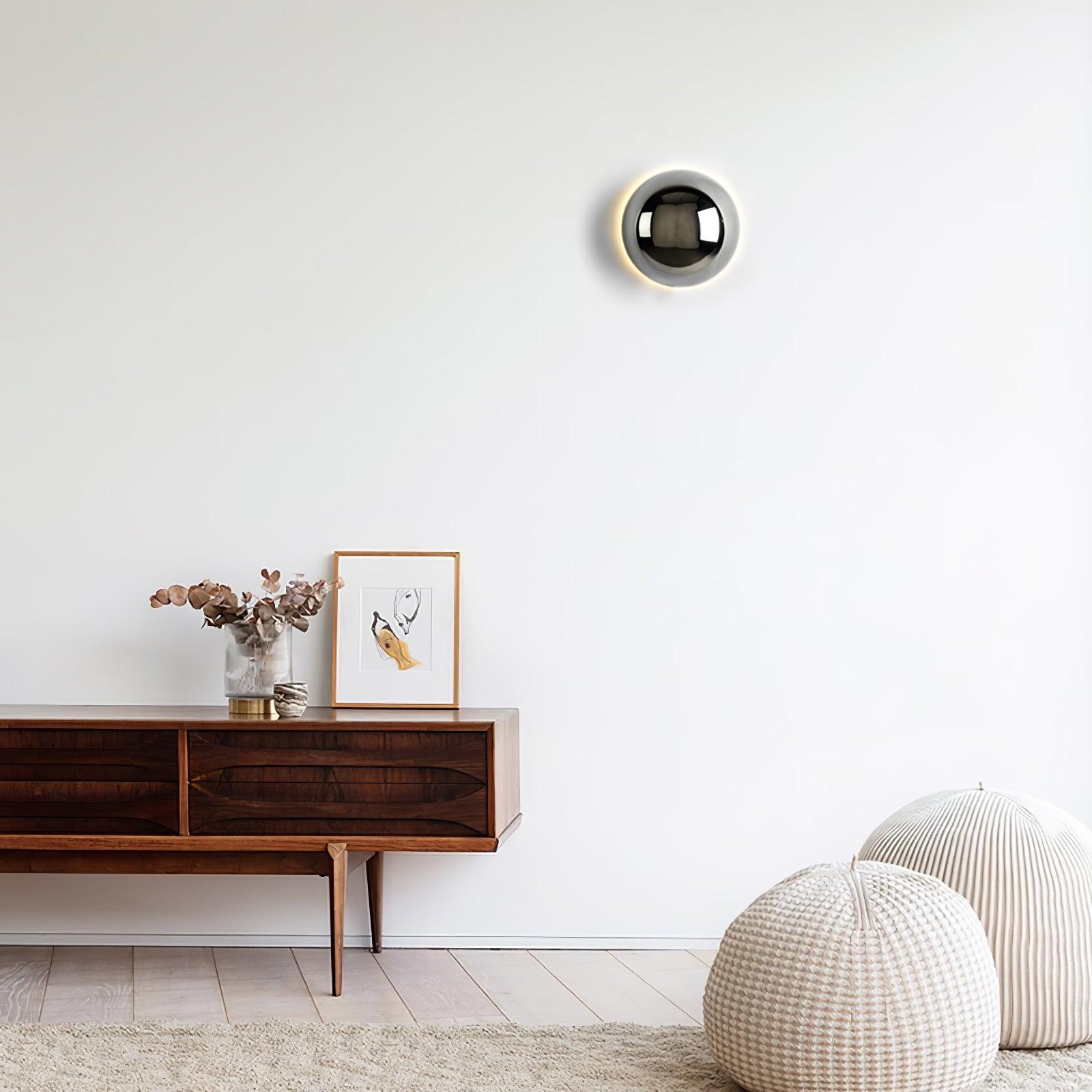 Virixy Modern Minimalist Sphere Sconce Wall Lamp-Neutral Decor