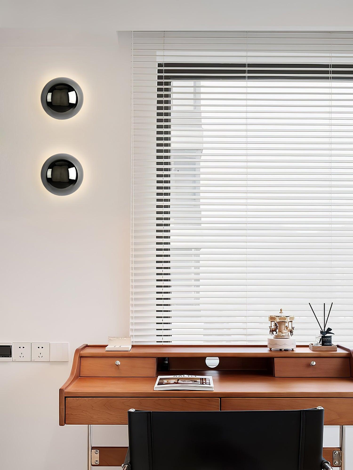 Virixy Modern Minimalist Sphere Sconce Wall Lamp-Neutral Decor