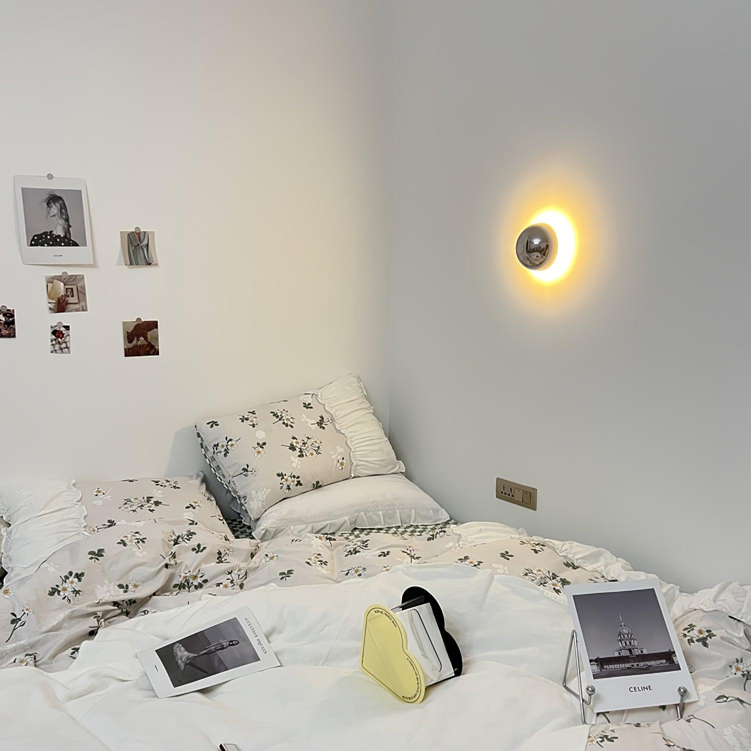 Virixy Modern Minimalist Sphere Sconce Wall Lamp-Neutral Decor