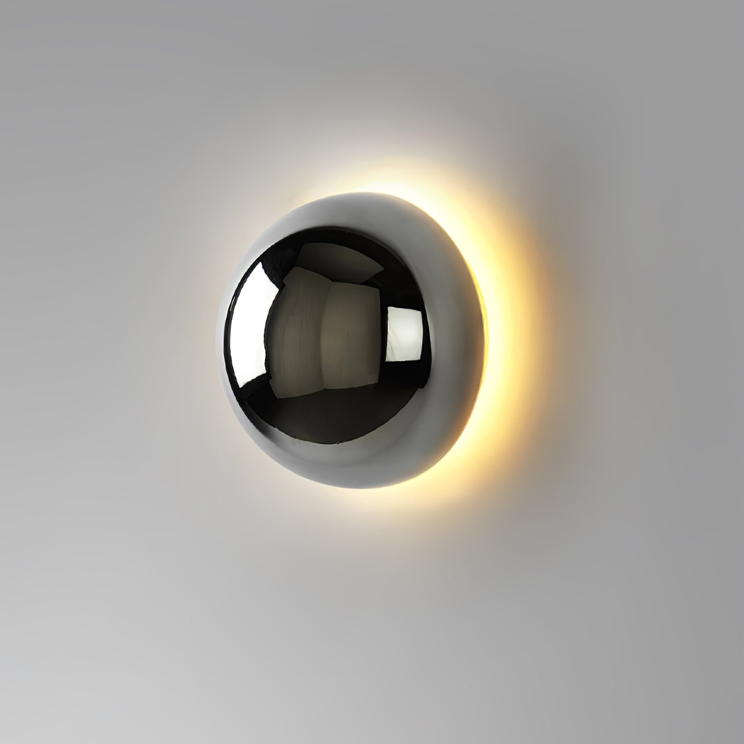 Virixy Modern Minimalist Sphere Sconce Wall Lamp-Neutral Decor
