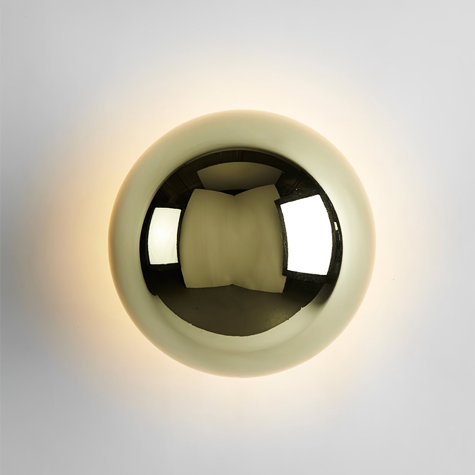 Virixy Modern Minimalist Sphere Sconce Wall Lamp-Neutral Decor
