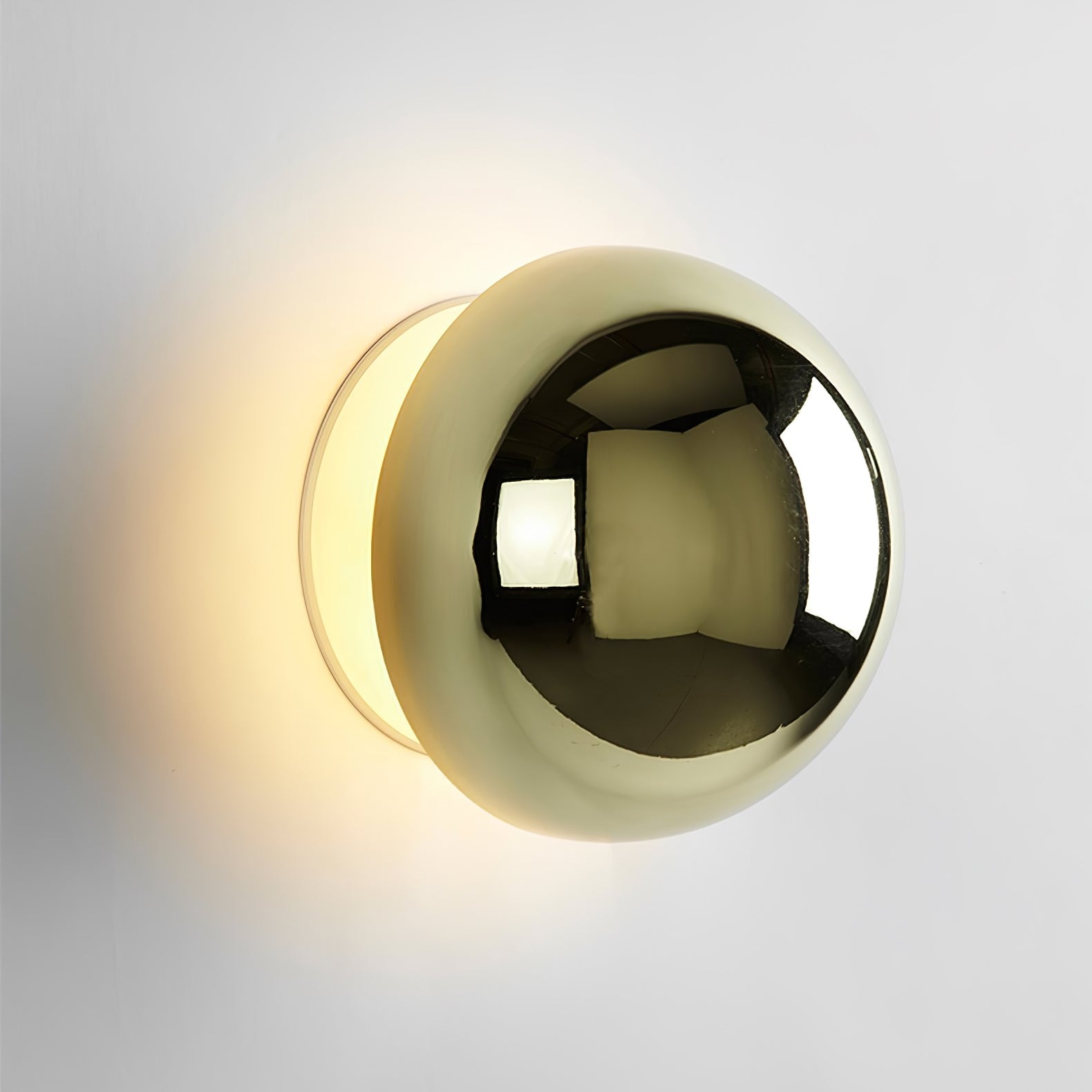 Virixy Modern Minimalist Sphere Sconce Wall Lamp-Neutral Decor