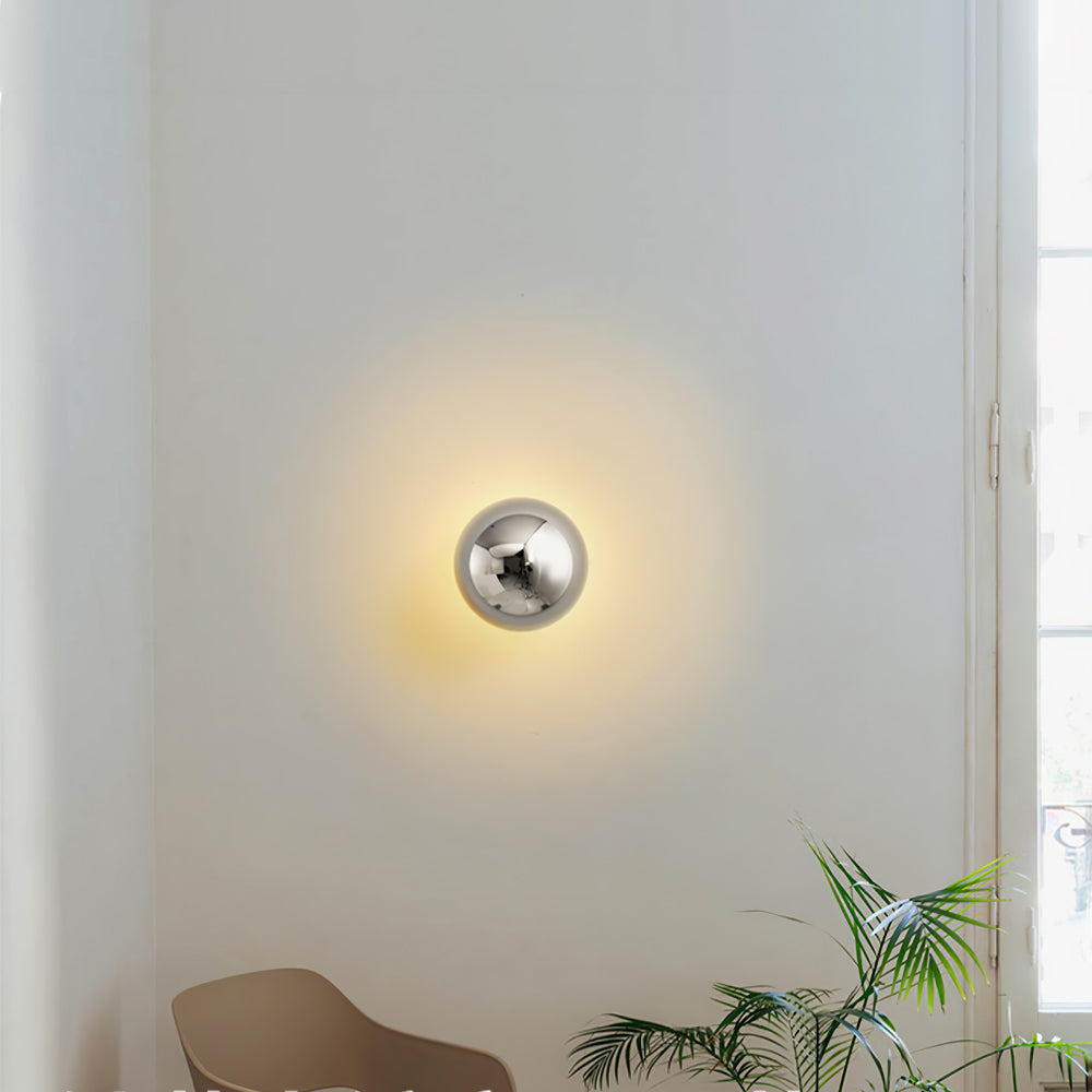 Virixy Modern Minimalist Sphere Sconce Wall Lamp-Neutral Decor