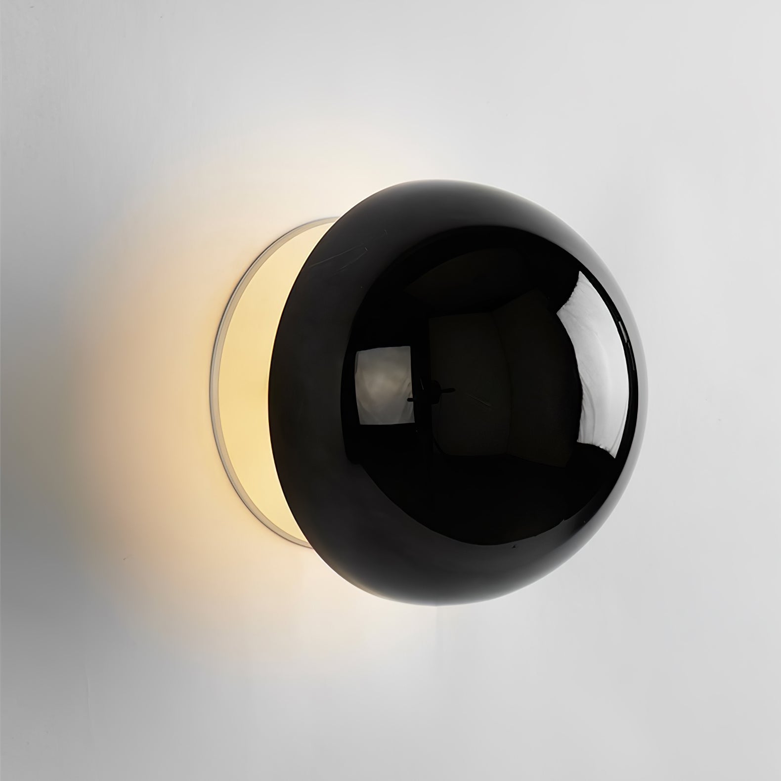 Virixy Modern Minimalist Sphere Sconce Wall Lamp-Neutral Decor