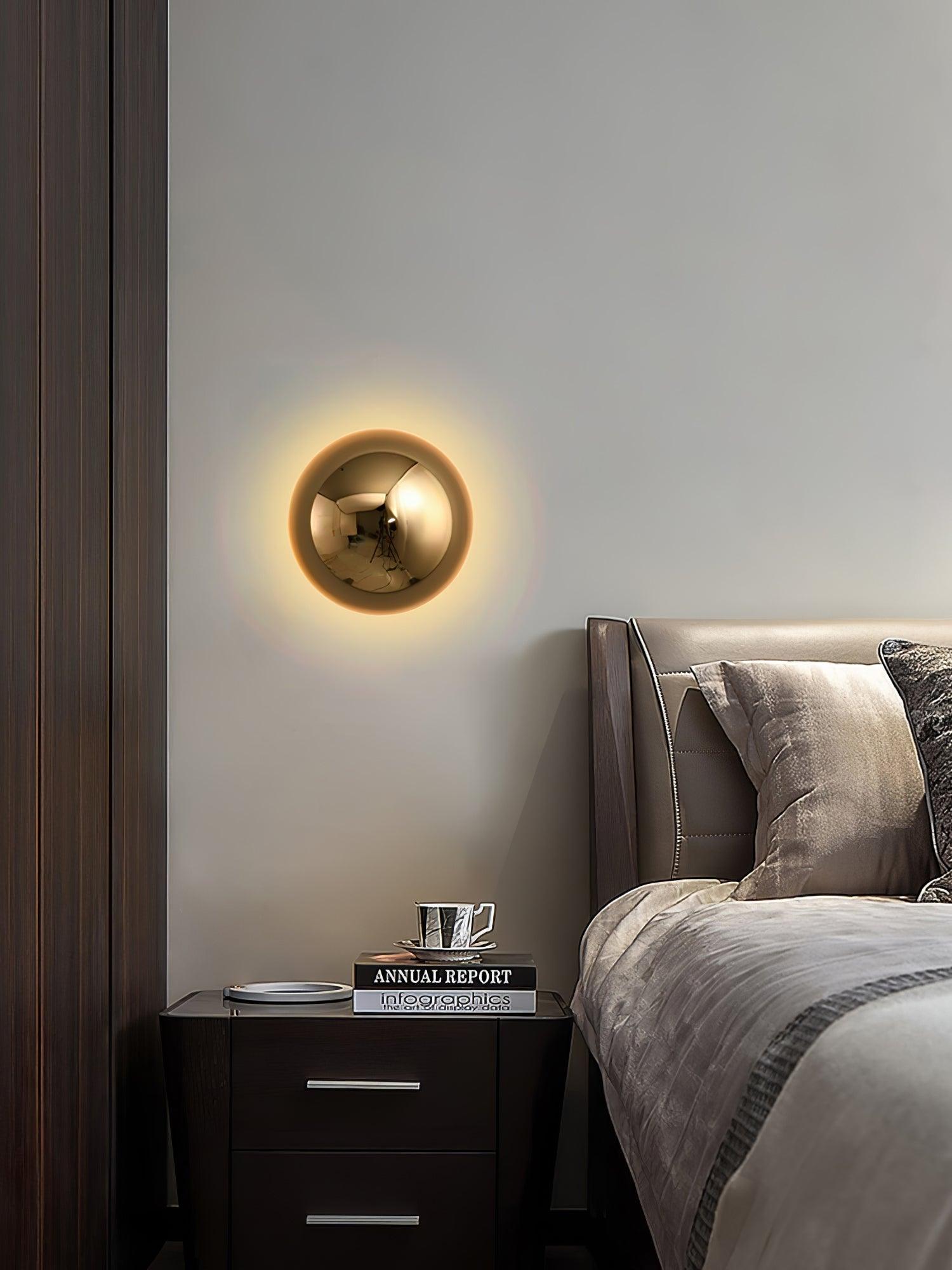 Virixy Modern Minimalist Sphere Sconce Wall Lamp-Neutral Decor