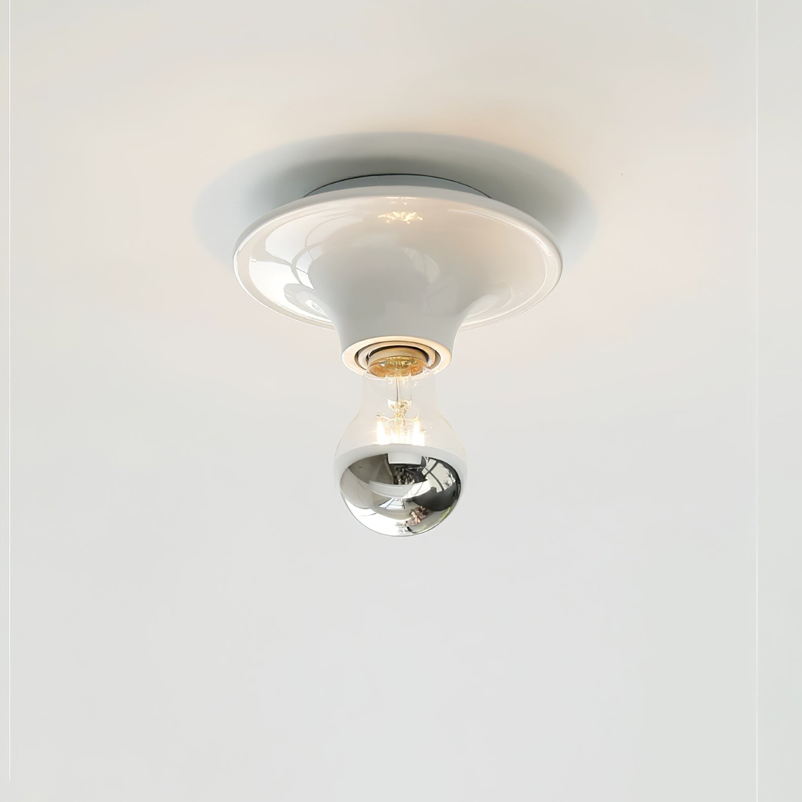 Ortheen Modern Minimalist Glass Sconce Wall lamp-Neutral Decor