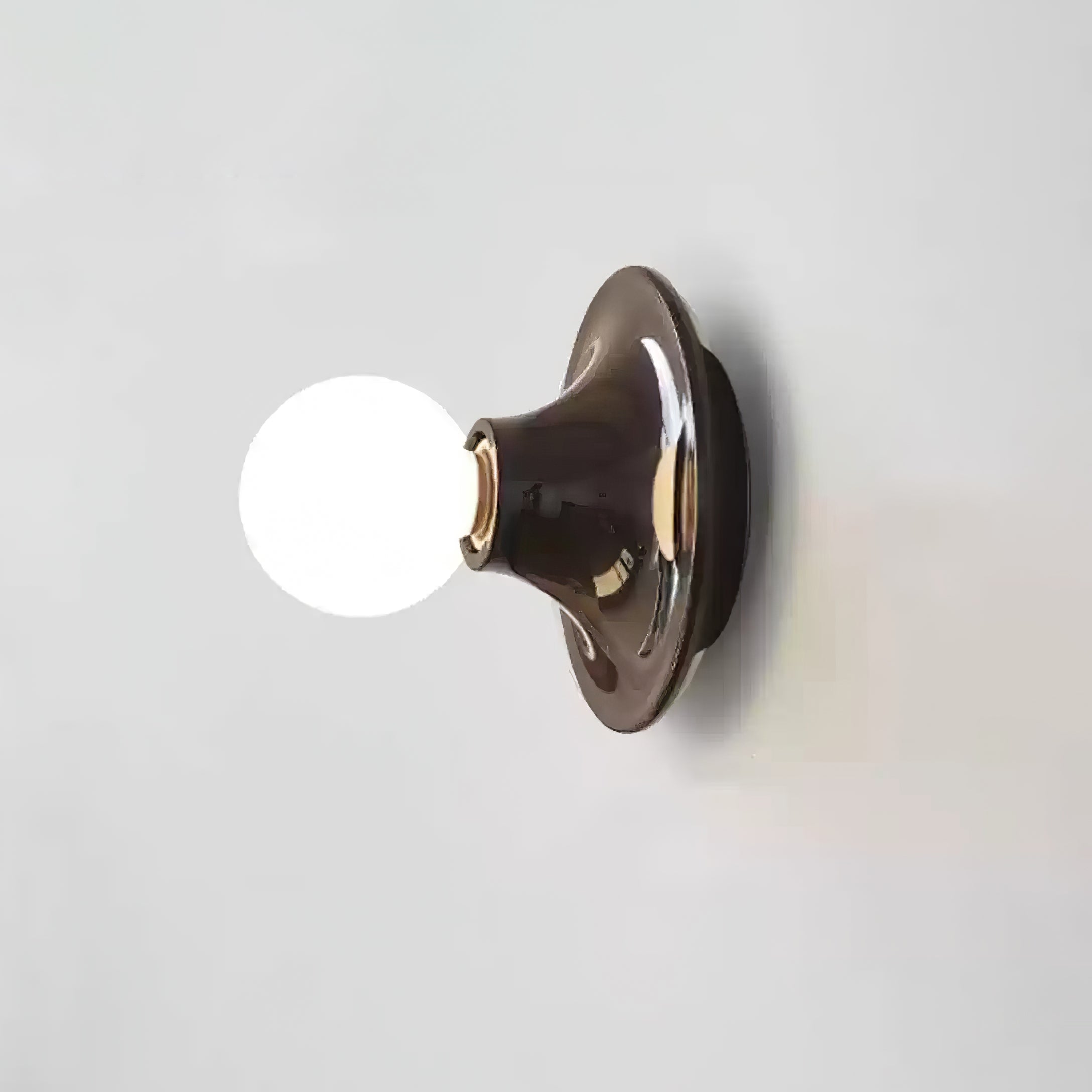 Ortheen Modern Minimalist Glass Sconce Wall lamp-Neutral Decor