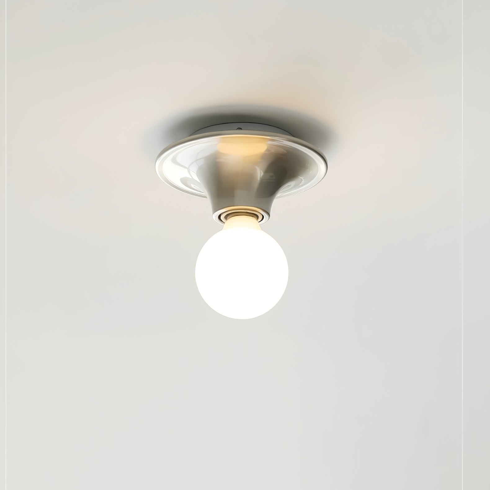 Ortheen Modern Minimalist Glass Sconce Wall lamp-Neutral Decor
