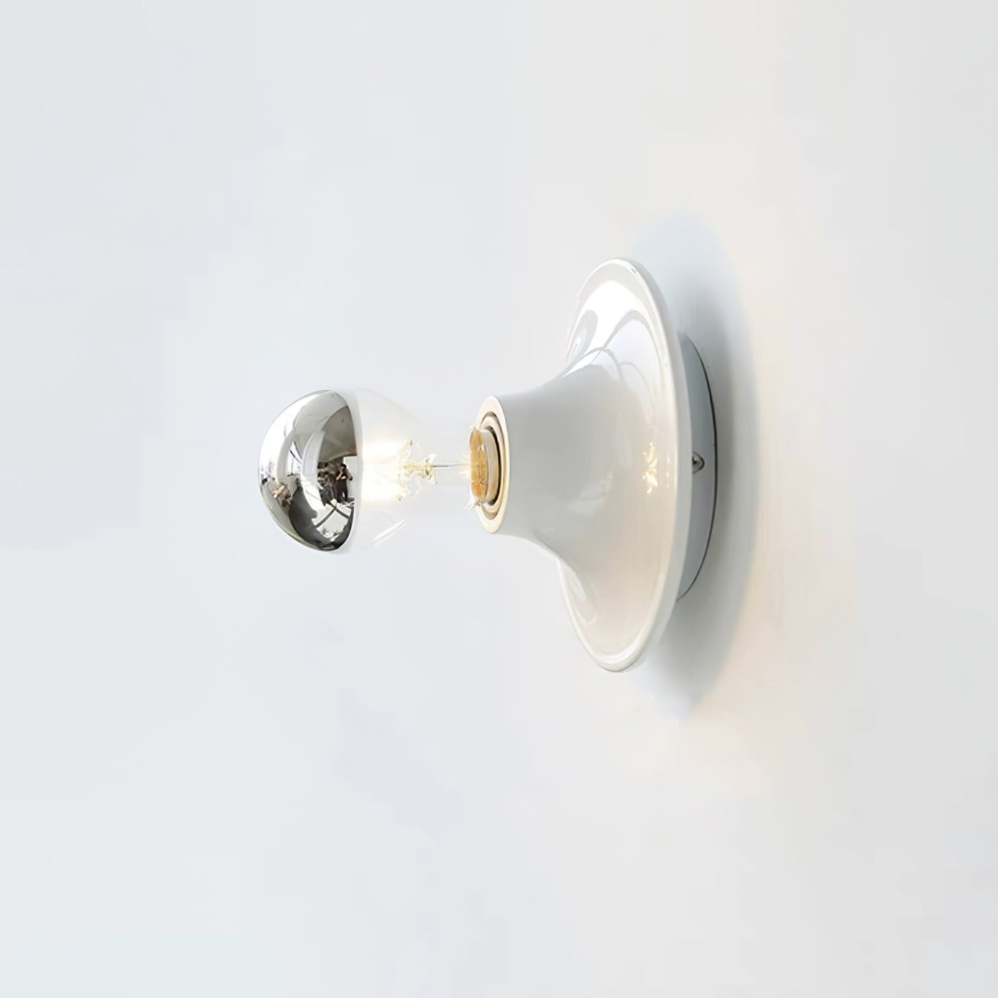 Ortheen Modern Minimalist Glass Sconce Wall lamp-Neutral Decor