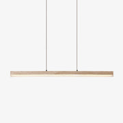 Eris Rectangular Travertine Pendant Light-Neutral Decor