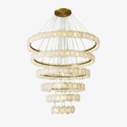 Selene Luxury Alabaster Chandelier-Neutral Decor