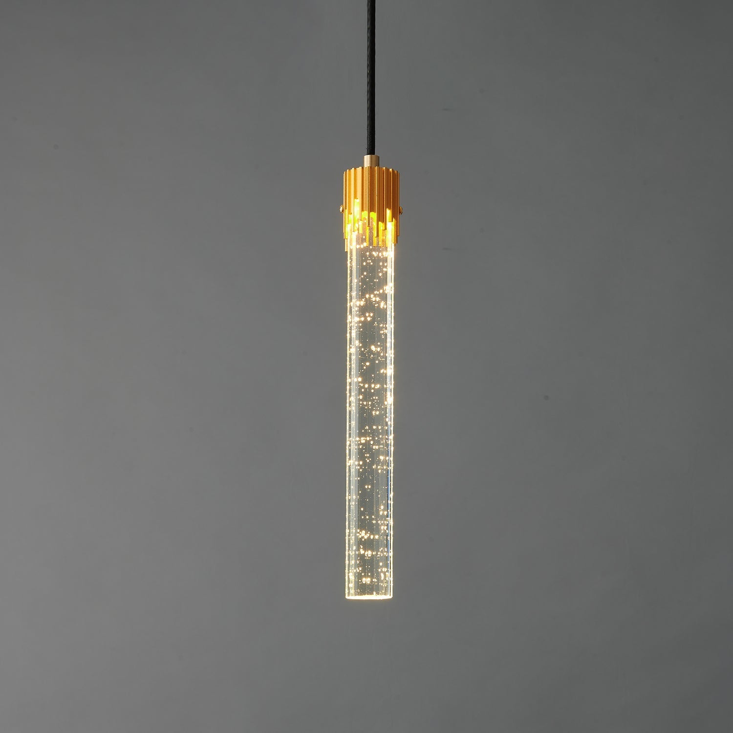 Lustra Pendant Lamp Clear Shade Crystal-Neutral Decor