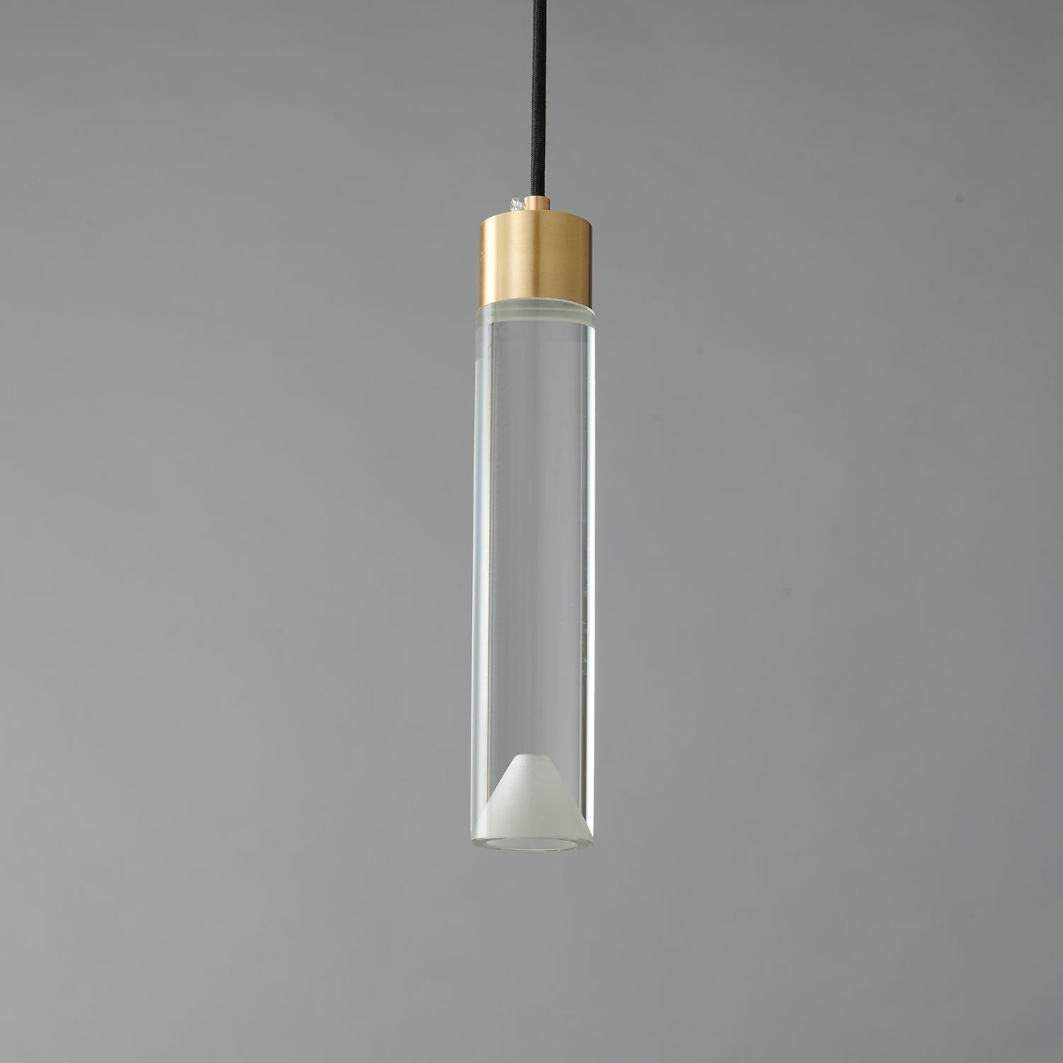 Lustra Pendant Lamp Clear Shade Crystal-Neutral Decor