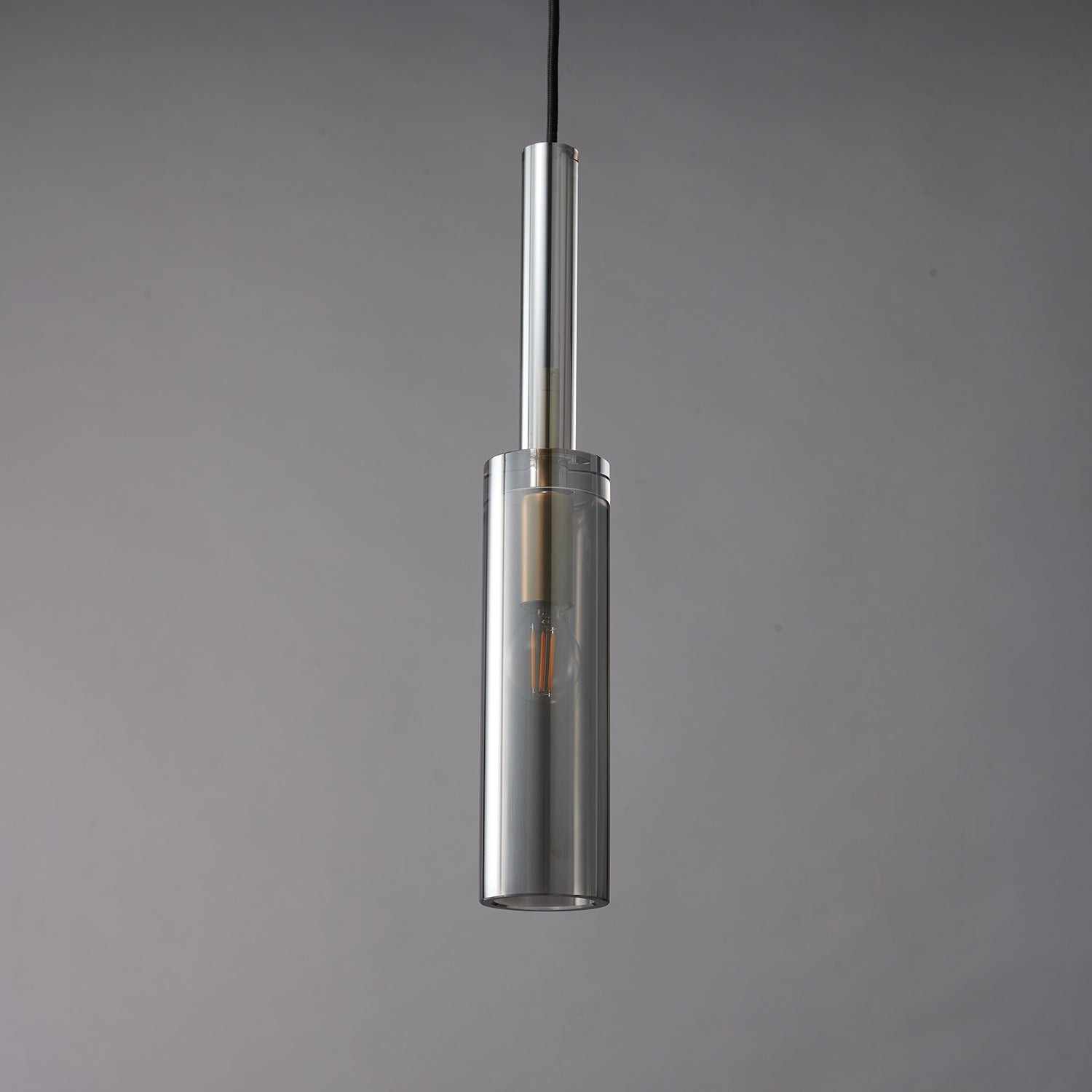 Lustra Pendant Lamp Clear Shade Crystal-Neutral Decor