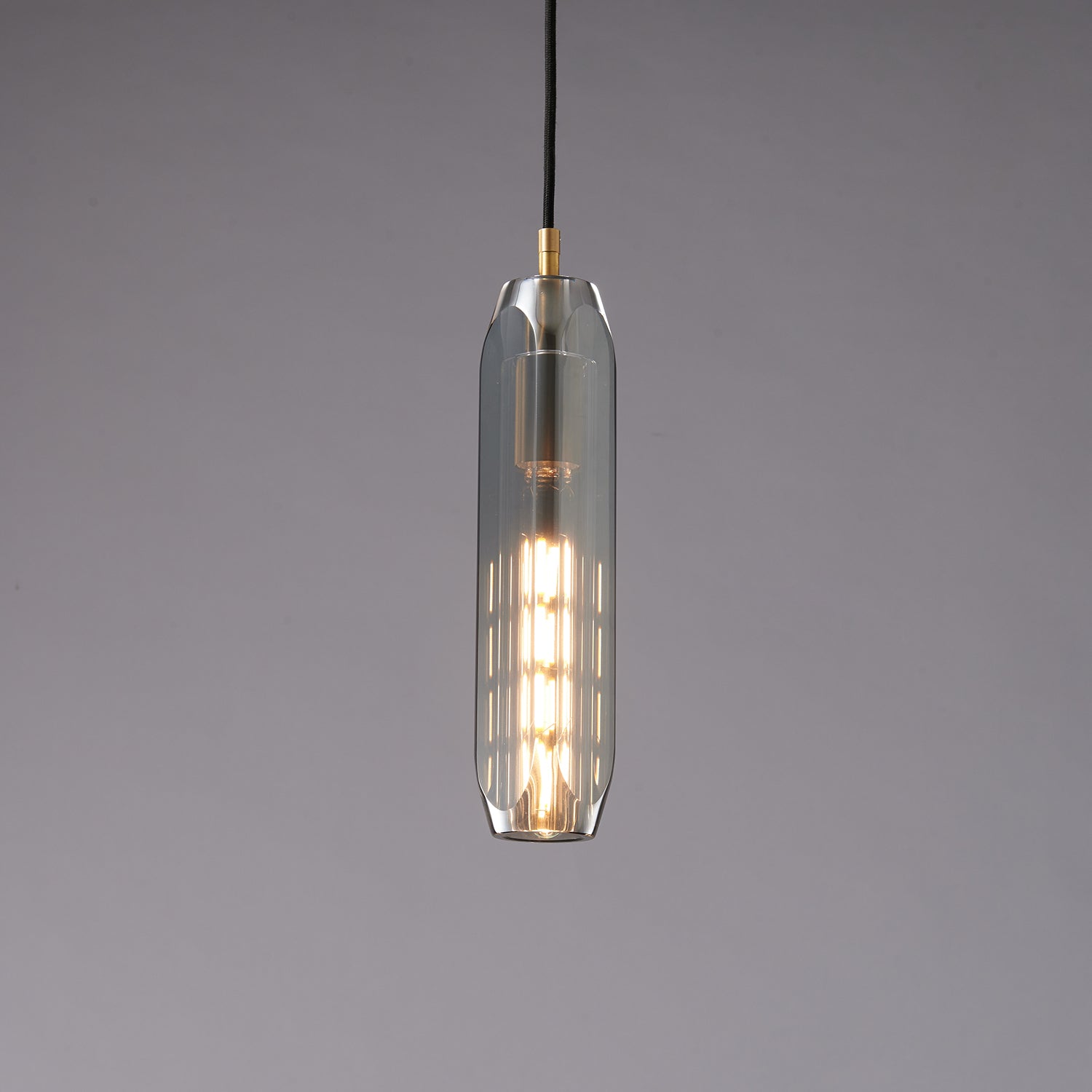 Lustra Pendant Lamp Clear Shade Crystal-Neutral Decor