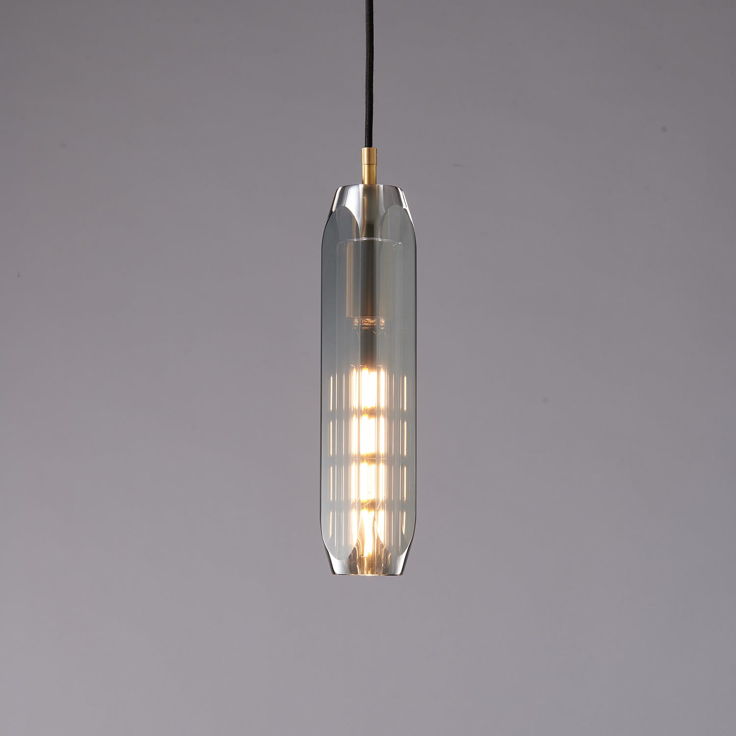 Lustra Pendant Lamp Clear Shade Crystal-Neutral Decor